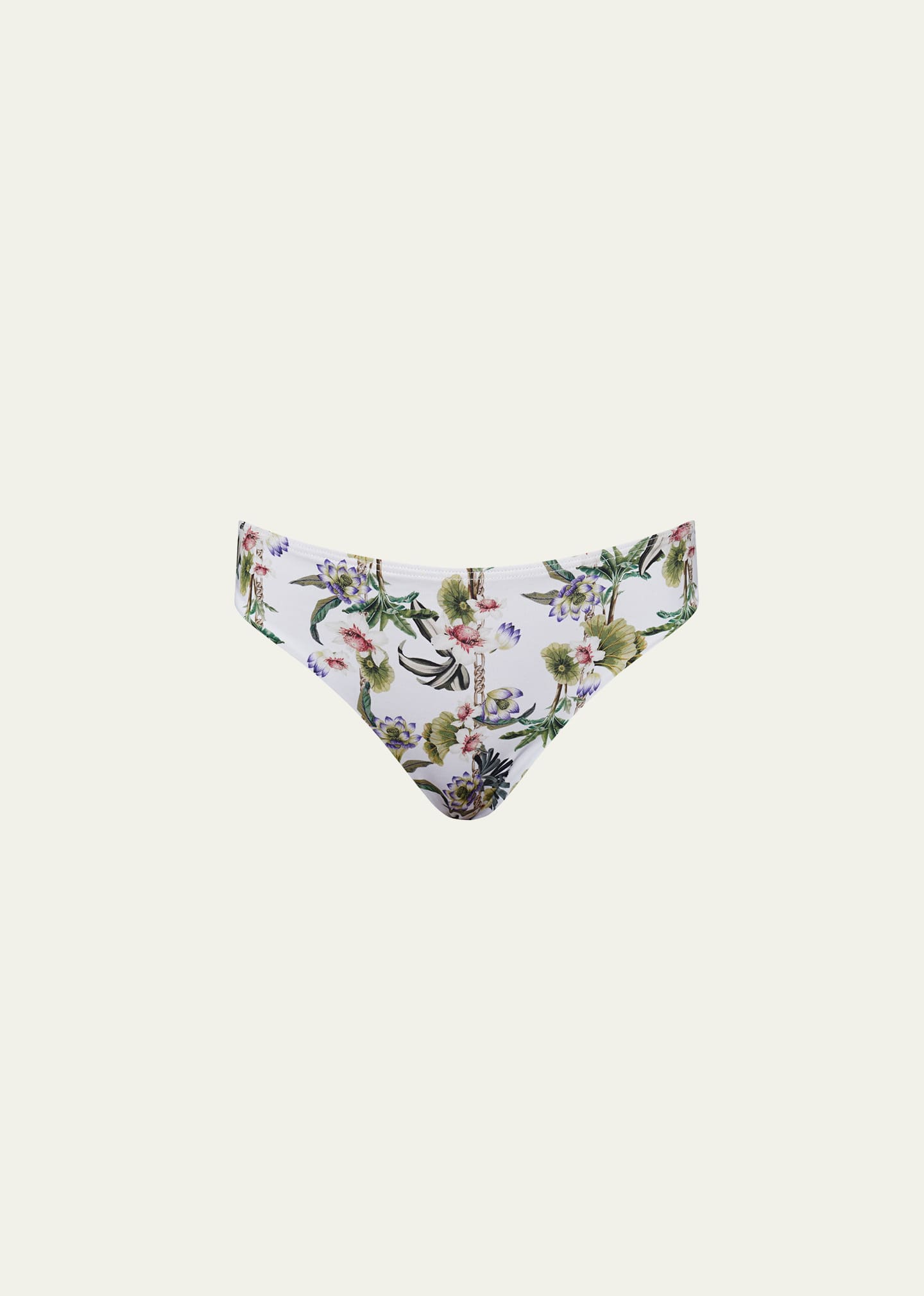 Daffodil-Print Charlize Classic Bikini Bottoms