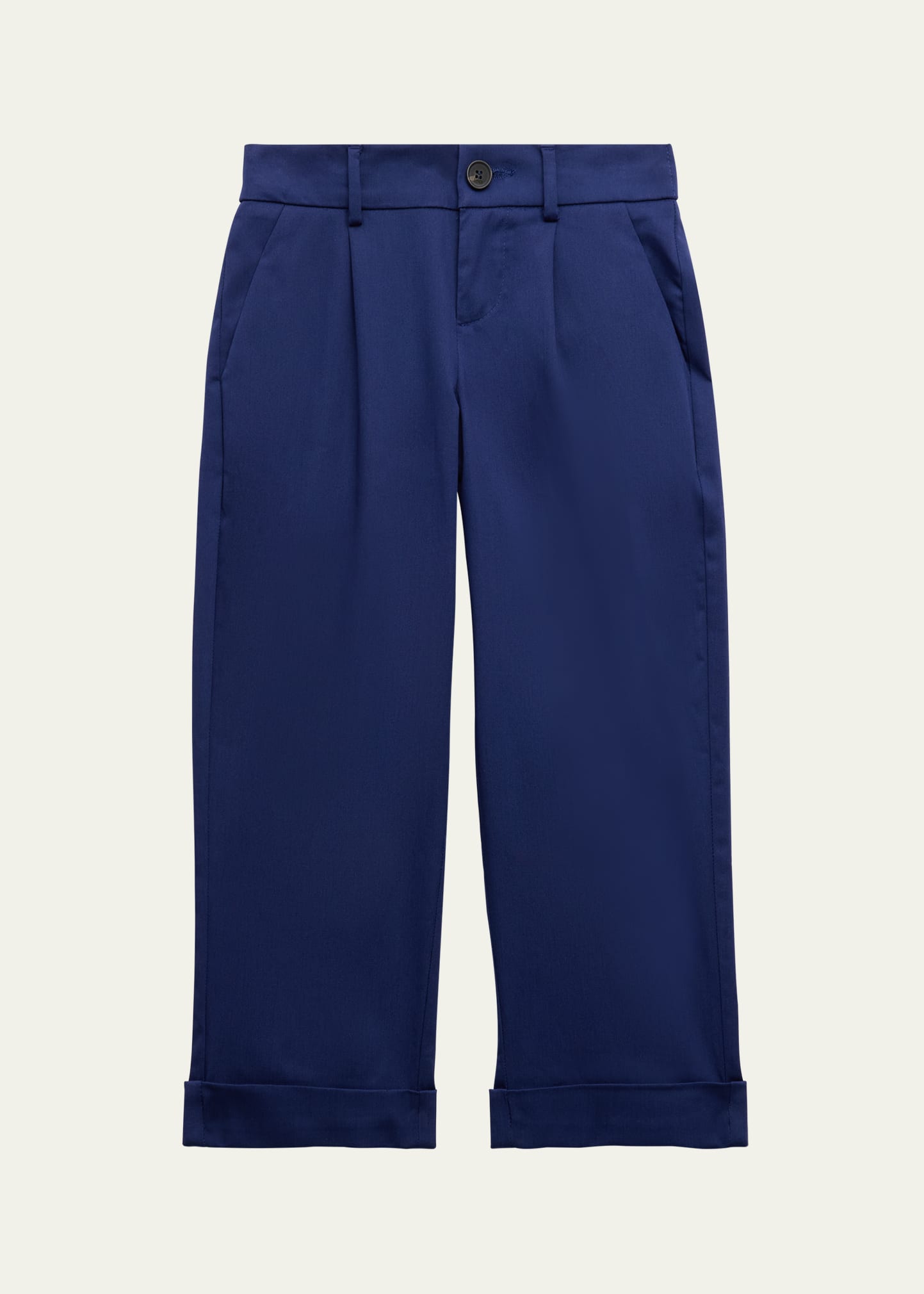 Boy's Denim Jeans with Back FF Logo Patch, Size 6M-24M