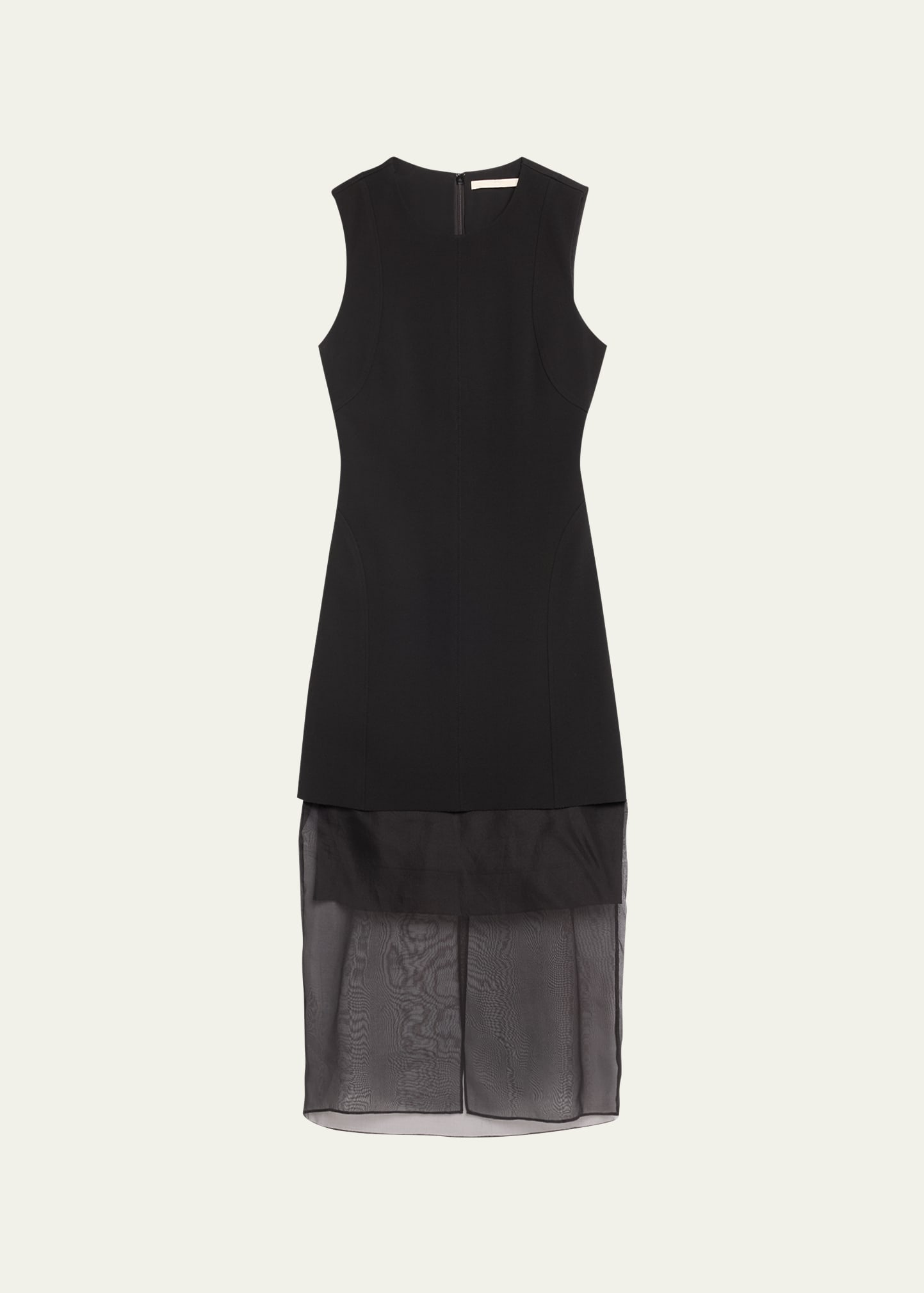 Shop Jason Wu Collection Interlock Jersey Midi Dress In Black