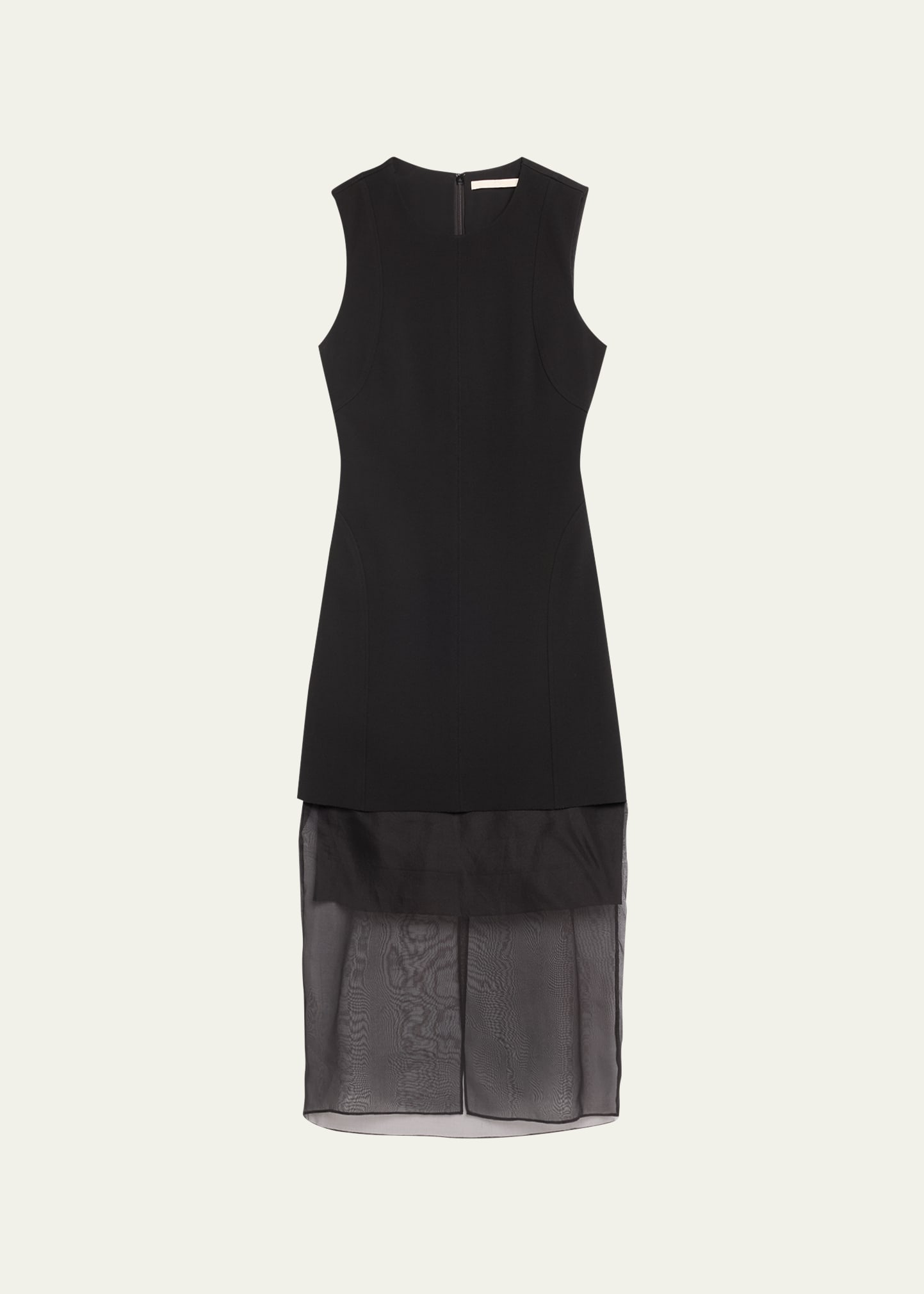 Jason Wu Collection Sleeveless Midi Dress In Black