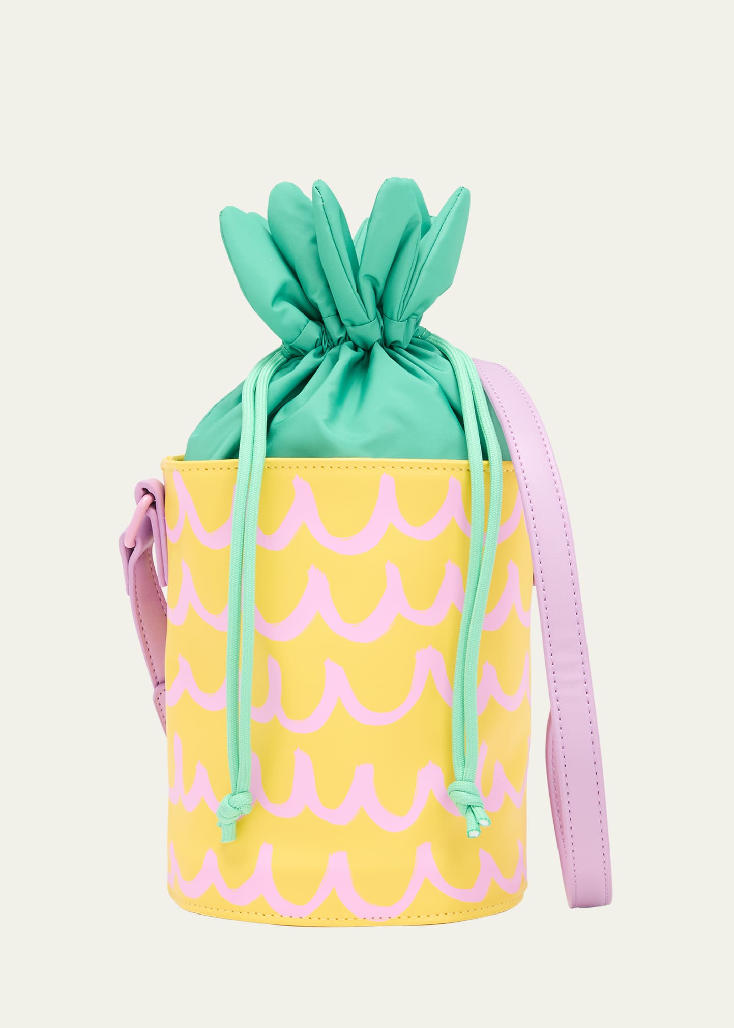 Girl's Pineapple Waves Bucket Bag