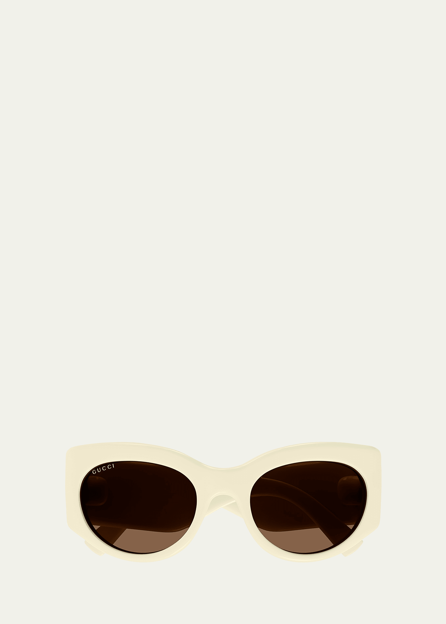 GG Plastic Round Sunglasses