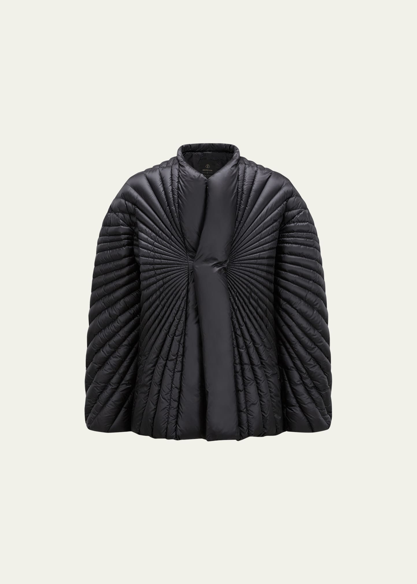 Moncler Genius Radiance Flight Puffer Jacket In Black