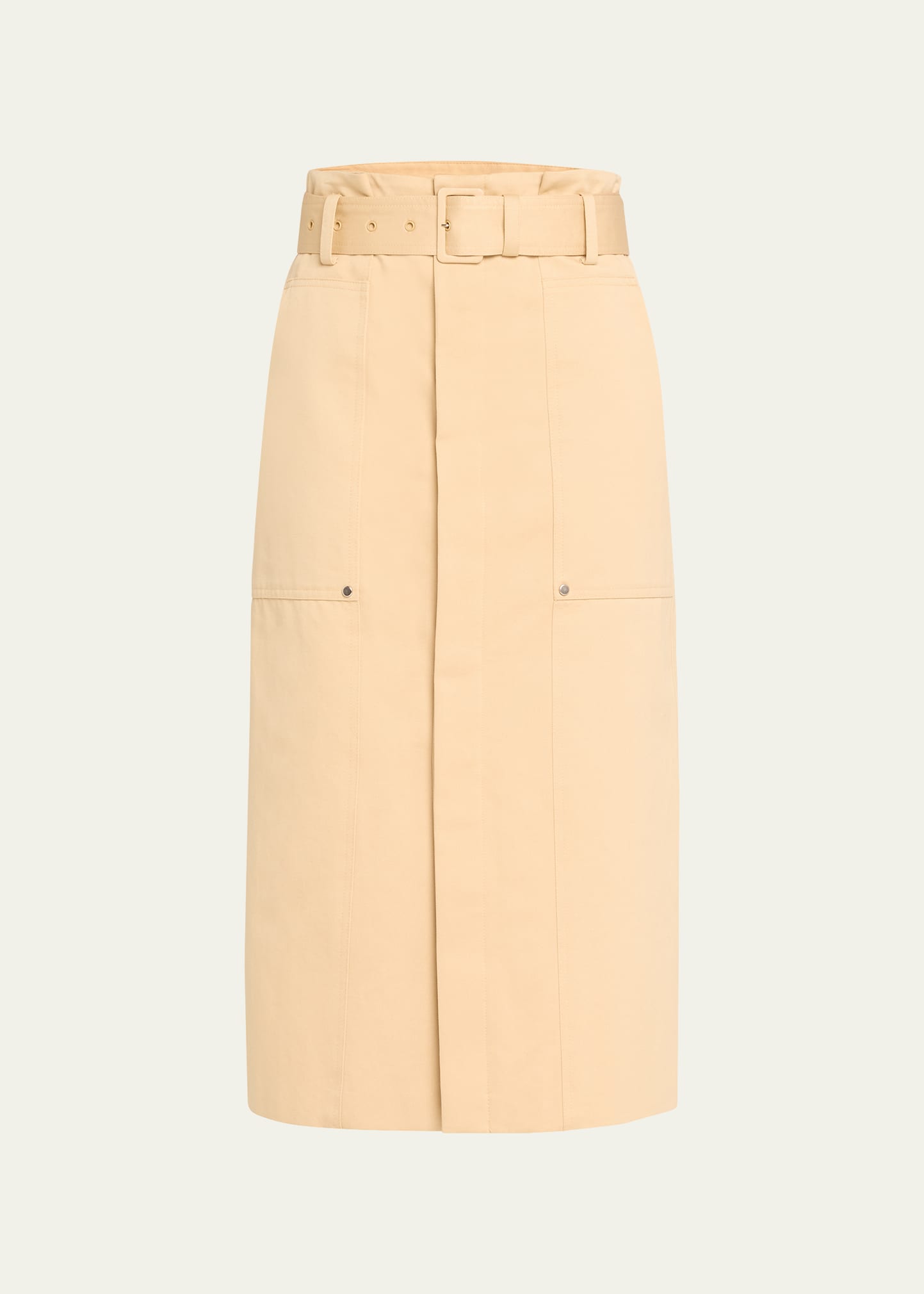 Maia Belted Midi Cargo Skirt