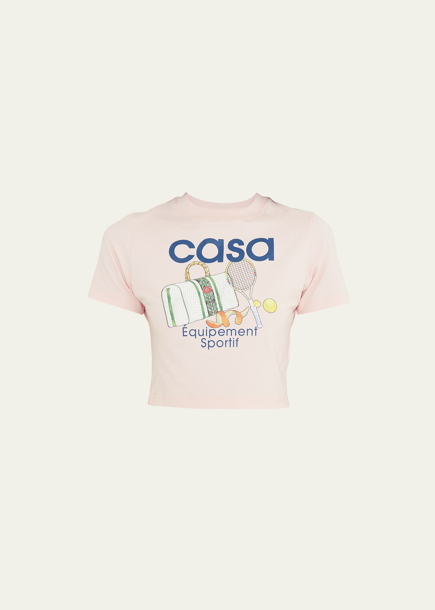 Shop Casablanca Equipement Sportif Printed Baby T-shirt