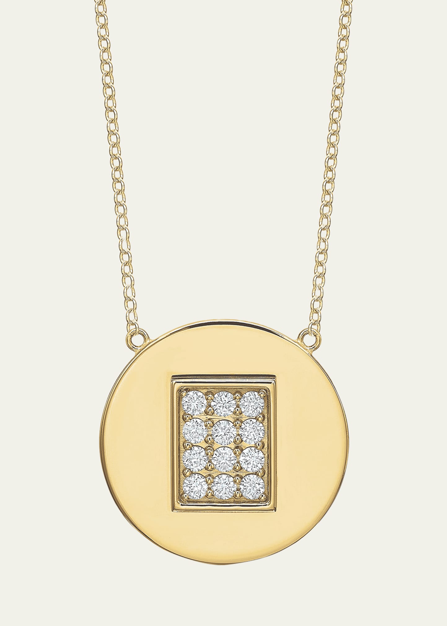 14K Gold Diamond Birthstone Necklace