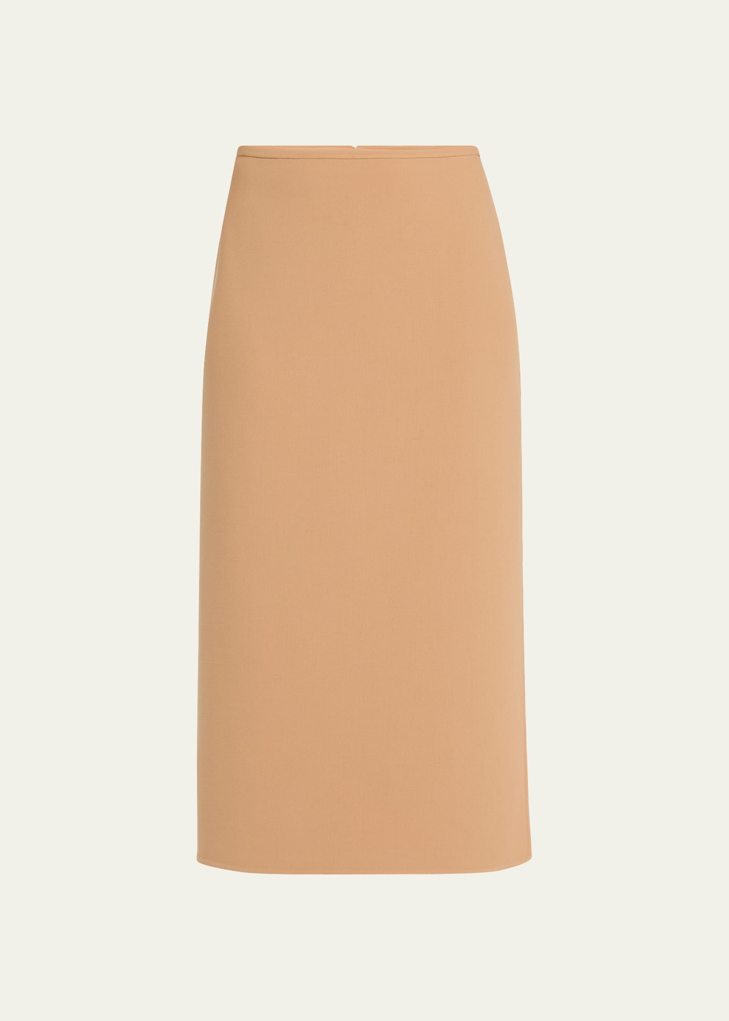 Pencil Midi Skirt with Side Slits
