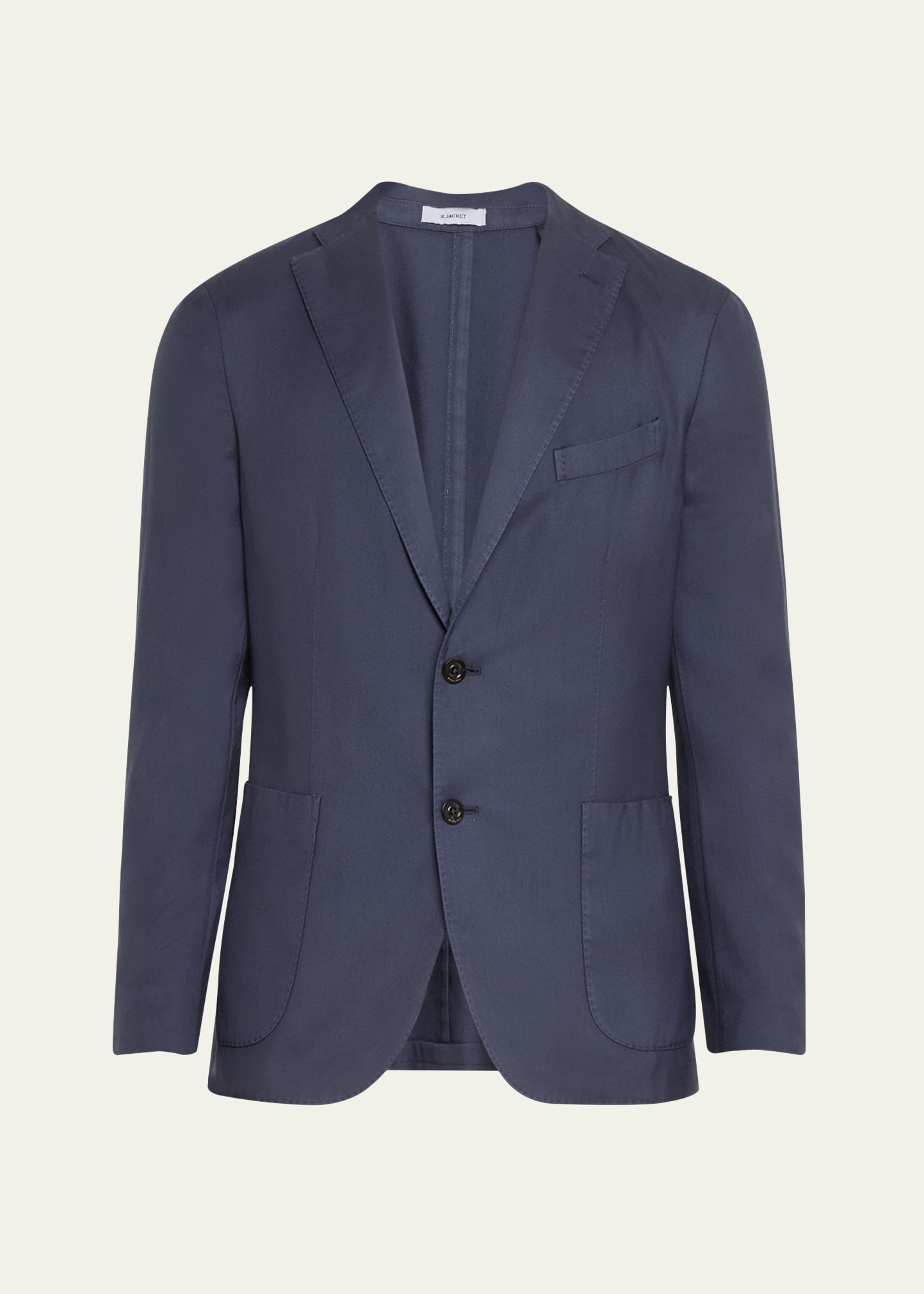 Shop Boglioli Men's Cashmere-silk Two-button Sport Coat In Navy-0793