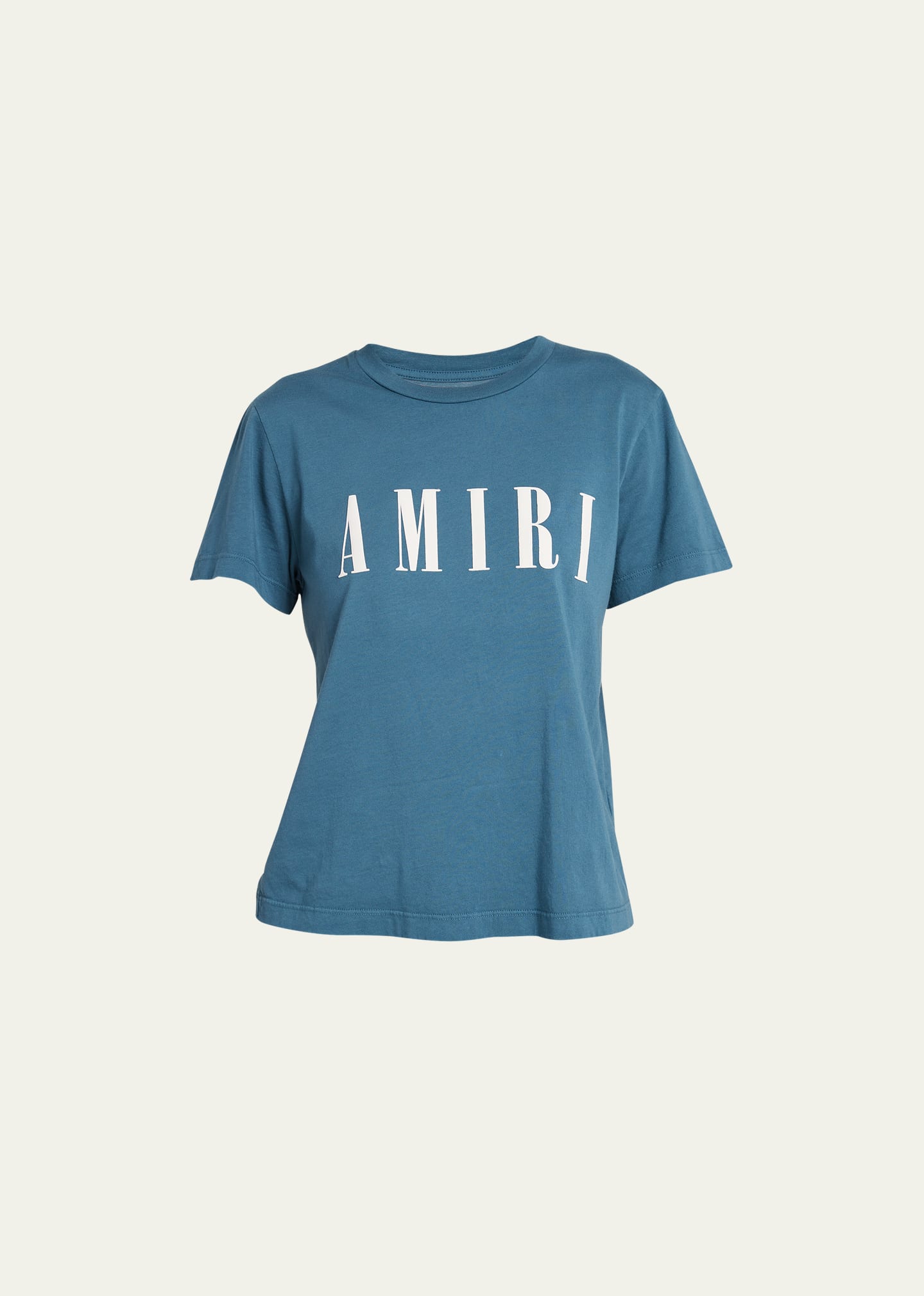 Amiri Core Logo Slim Fit Tee In Blue