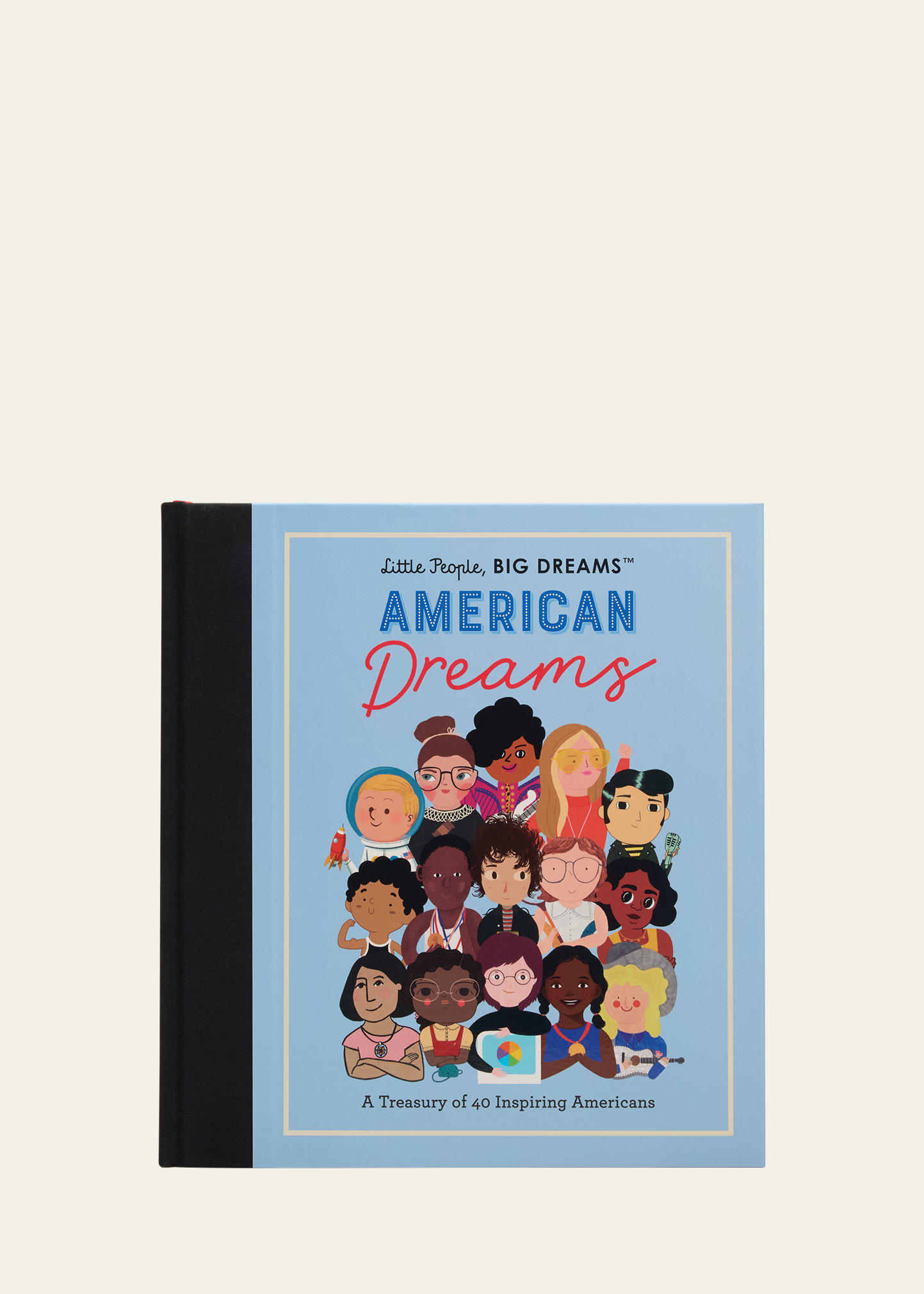 Kid's "Little People, Big Dreams: American Dreams" Book by Maria Isabel Sanchez Vegara and Lisbeth Kaiser