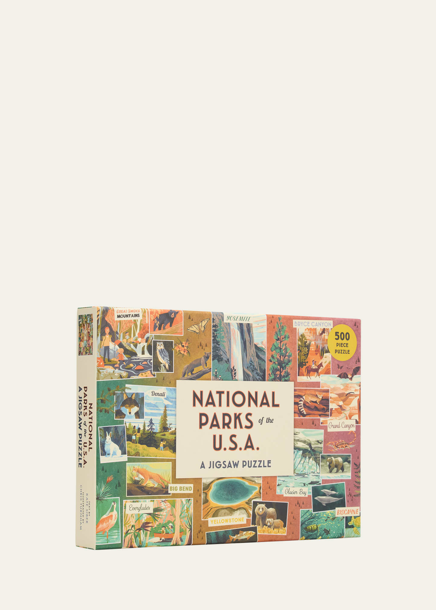Kid's National Parks of the USA - 500 Piece Puzzle and Poster