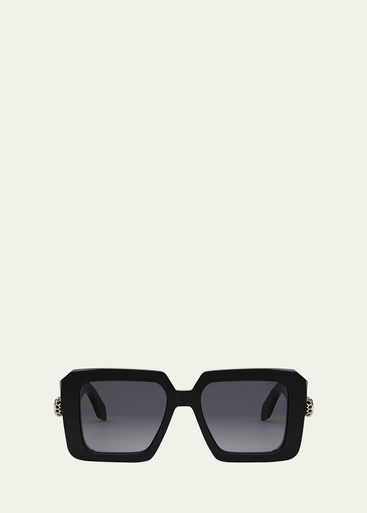 Serpenti Geometric Sunglasses