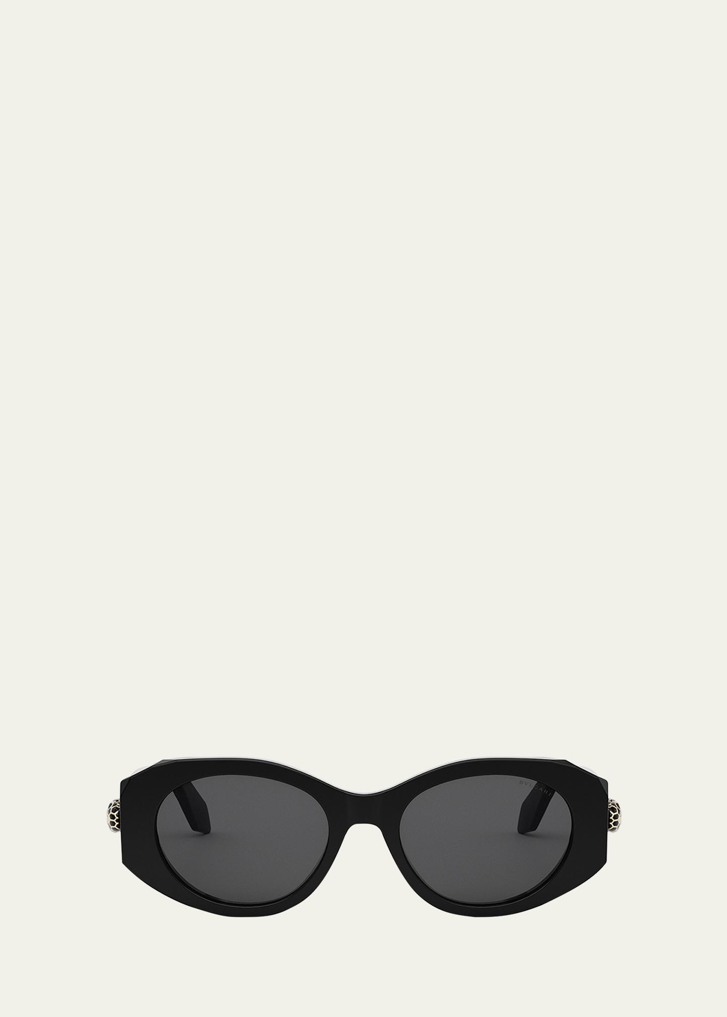 Serpenti Oval Sunglasses