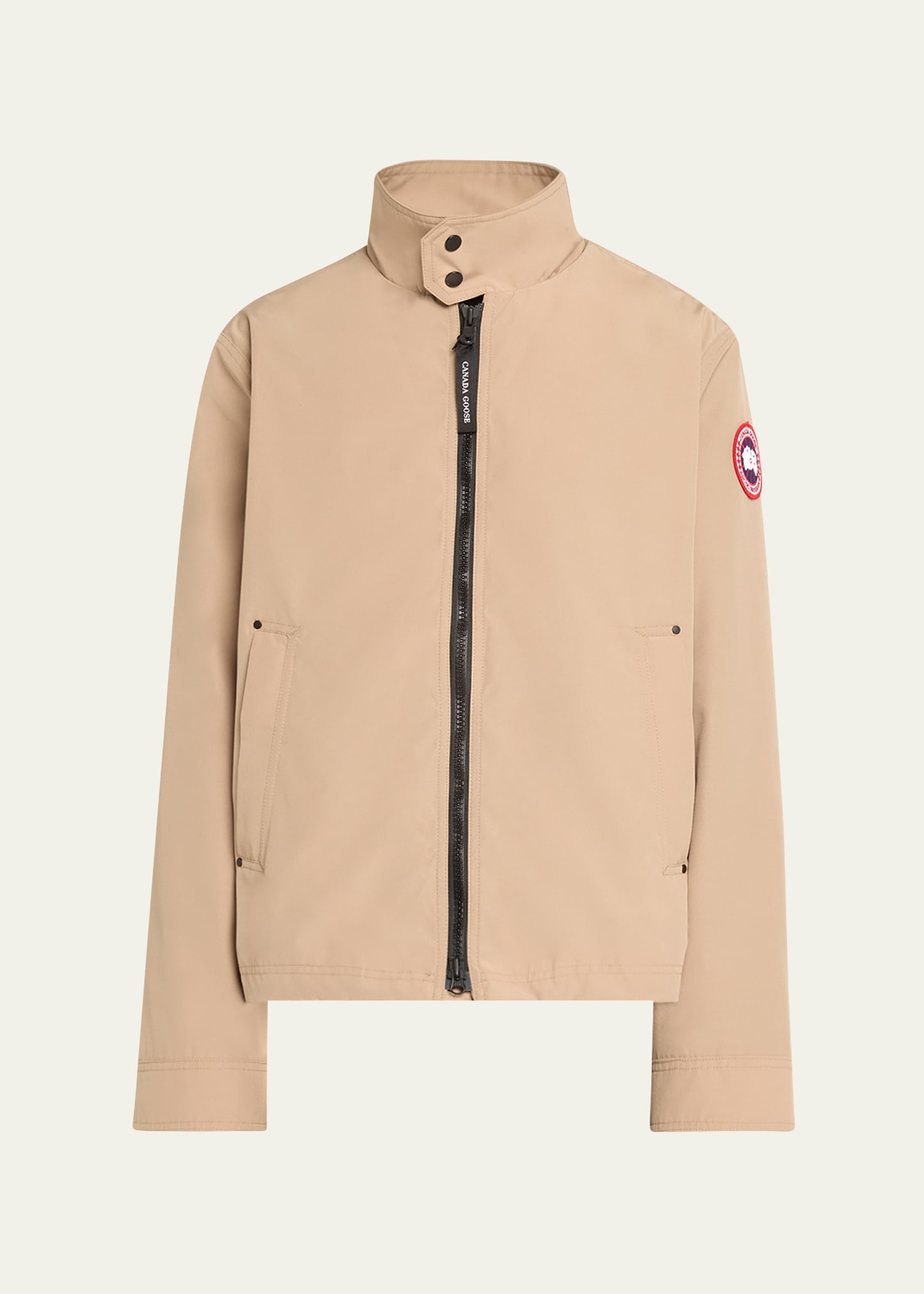 Shop Canada Goose Men's Rosedale Harrington Jacket In Tan