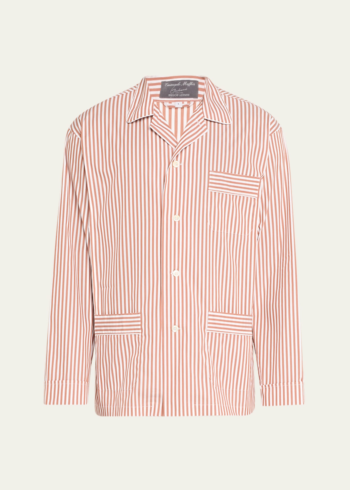 Men's Amber Striped Pajama Set