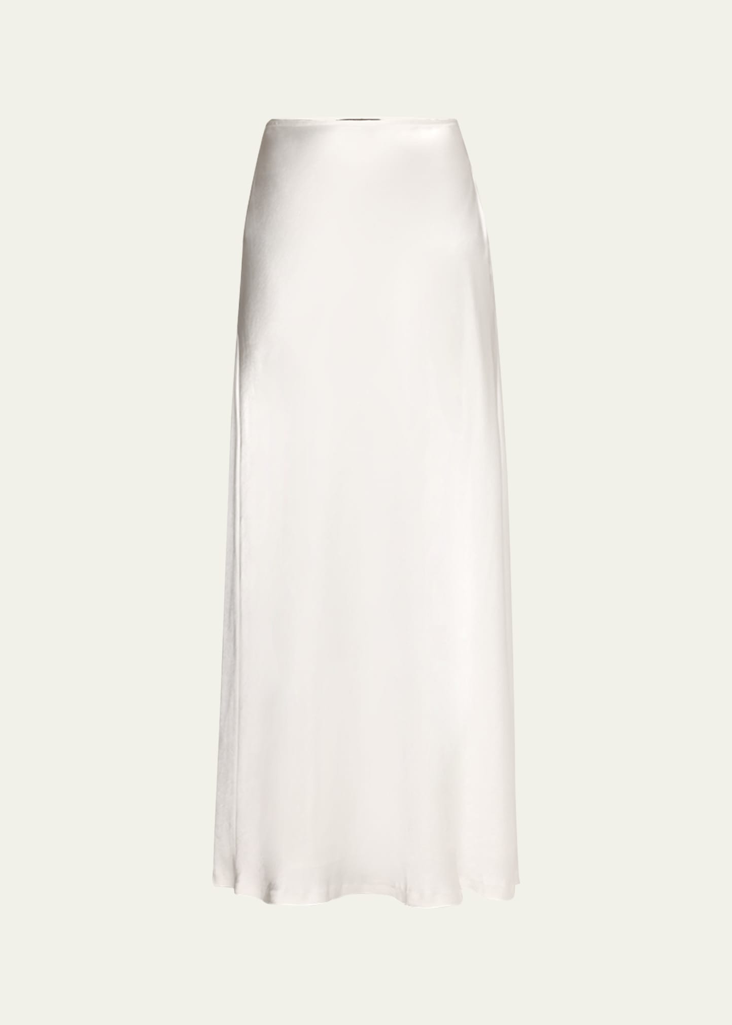 Dominique Bias-Cut A-Line Maxi Skirt