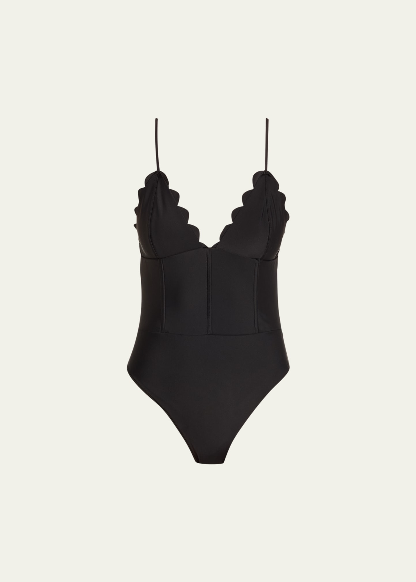 Shop Ramy Brook Mikayla One-piece Swimsuit In Black