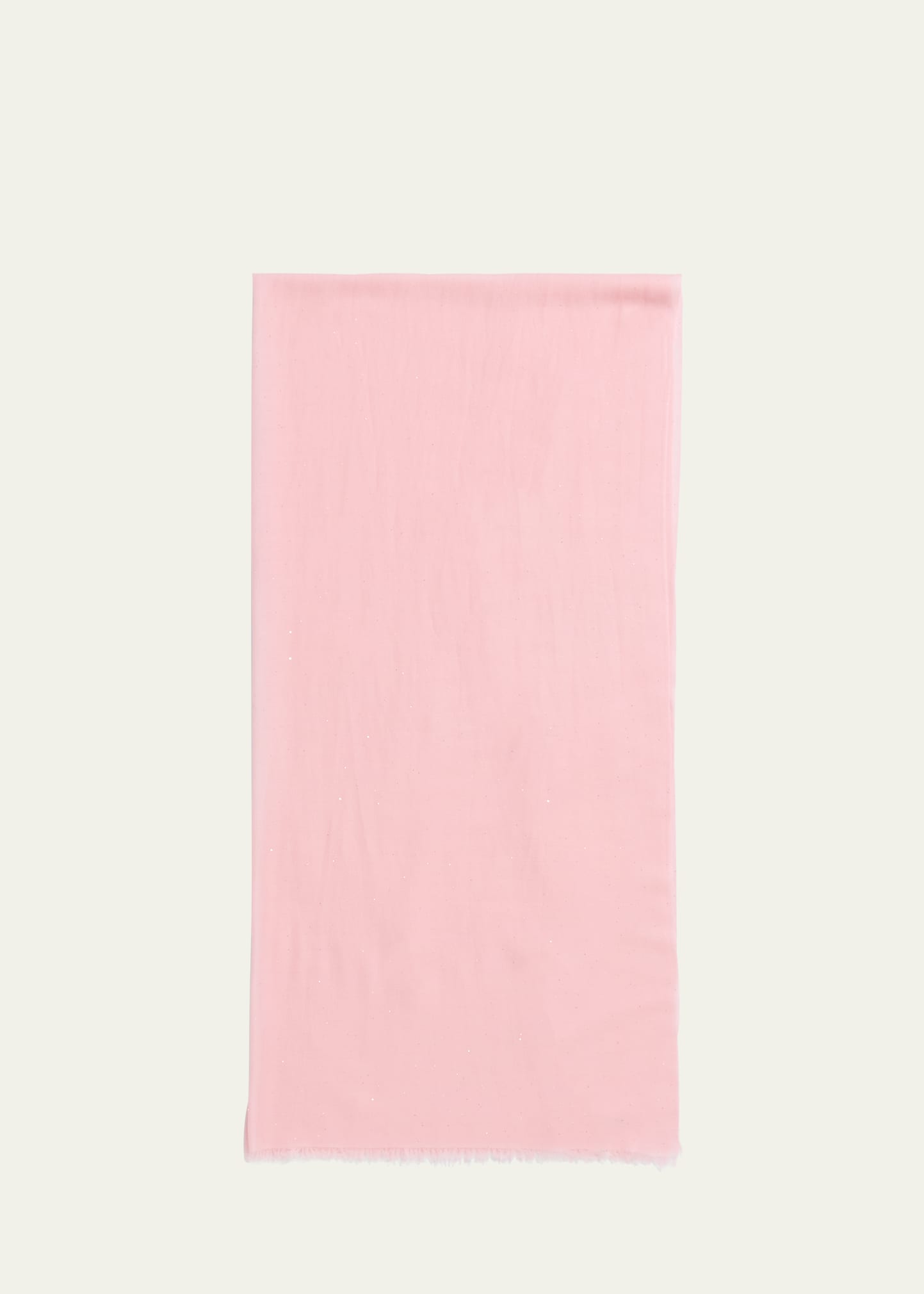 Faliero Sarti Raissa Sequined Wool-blend Scarf In Pink