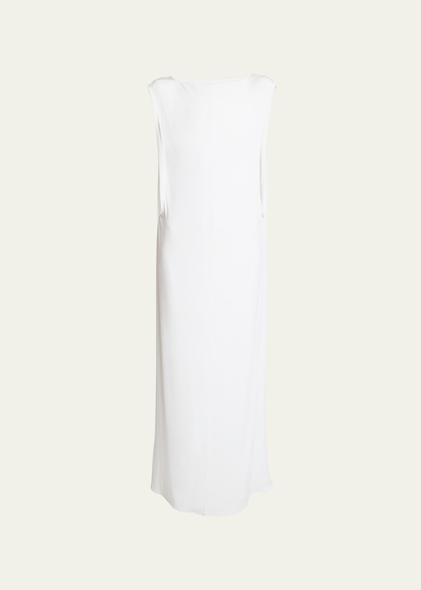 Shop Jacquemus Capa Open-back Dress In White