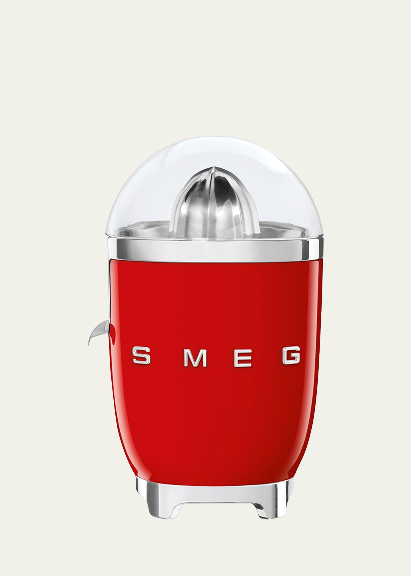 Smeg Retro-style Electric Citrus Juicer In Red