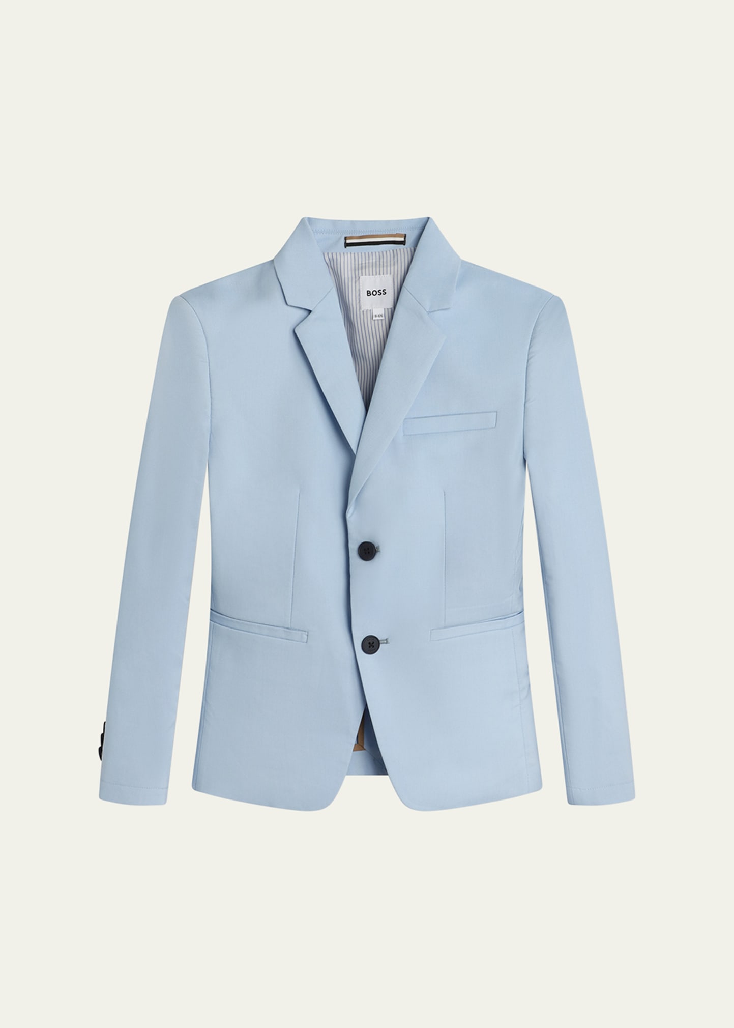 Hugo Boss Boy's Suit Jacket In 783-pale Blue