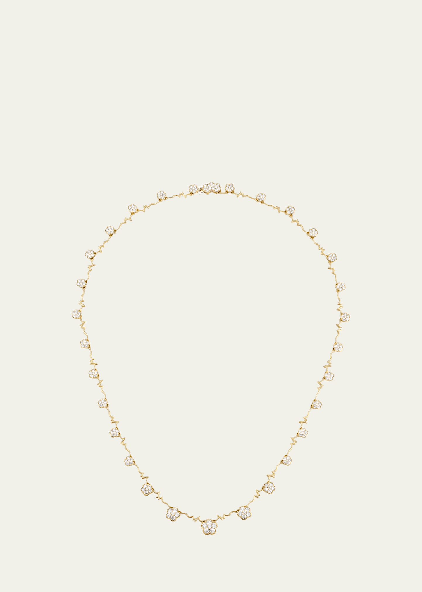 18K Gold Wild Child Necklace with Diamonds