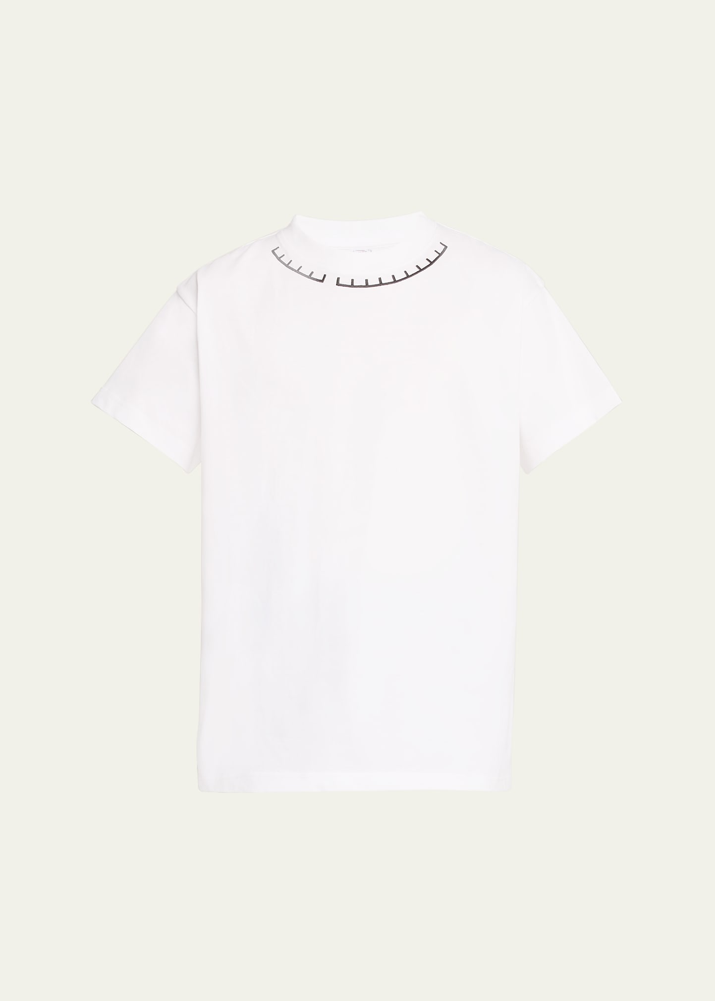 Men's Jersey Logo Collar T-Shirt