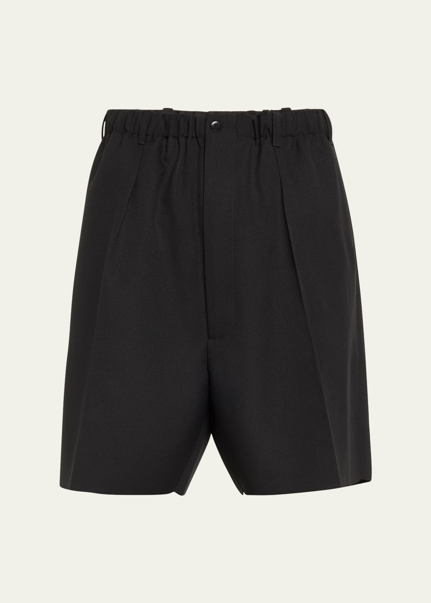 Men's Drop-Crotch Twill Worker Shorts