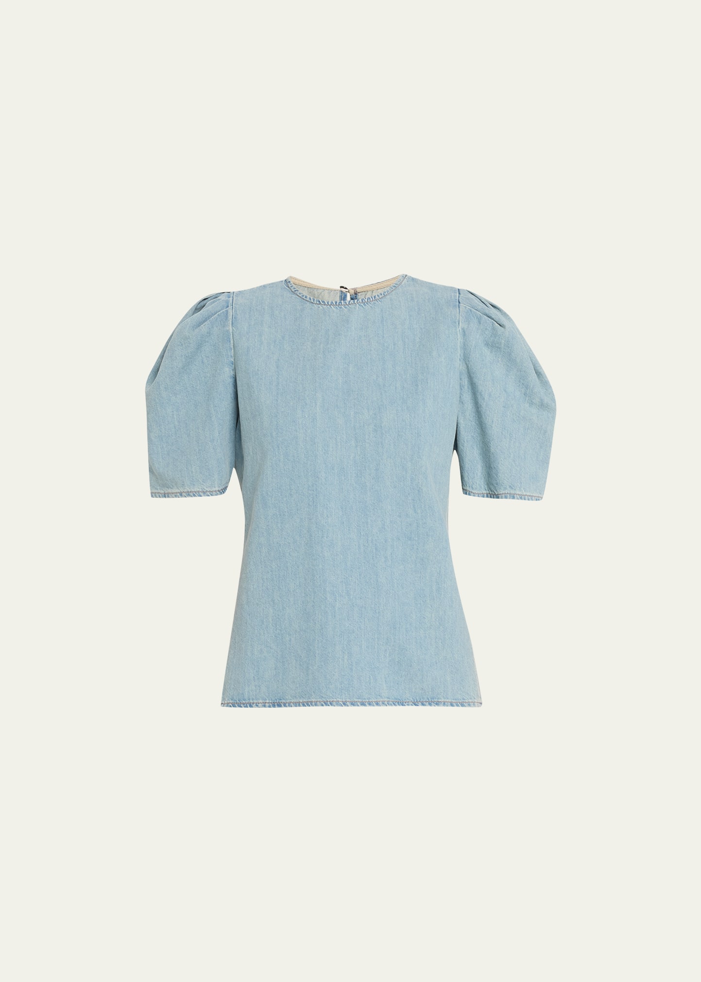 Frame Denim Draped-sleeve Blouse In Sonder