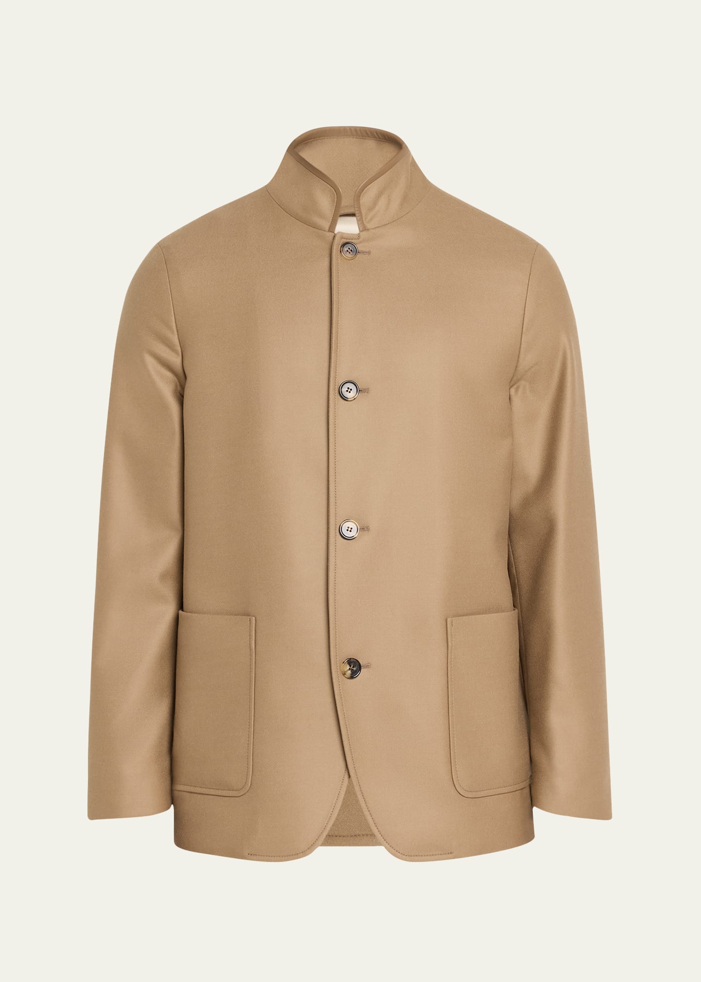 LORO PIANA MEN'S SPAGNA WOOL JACKET