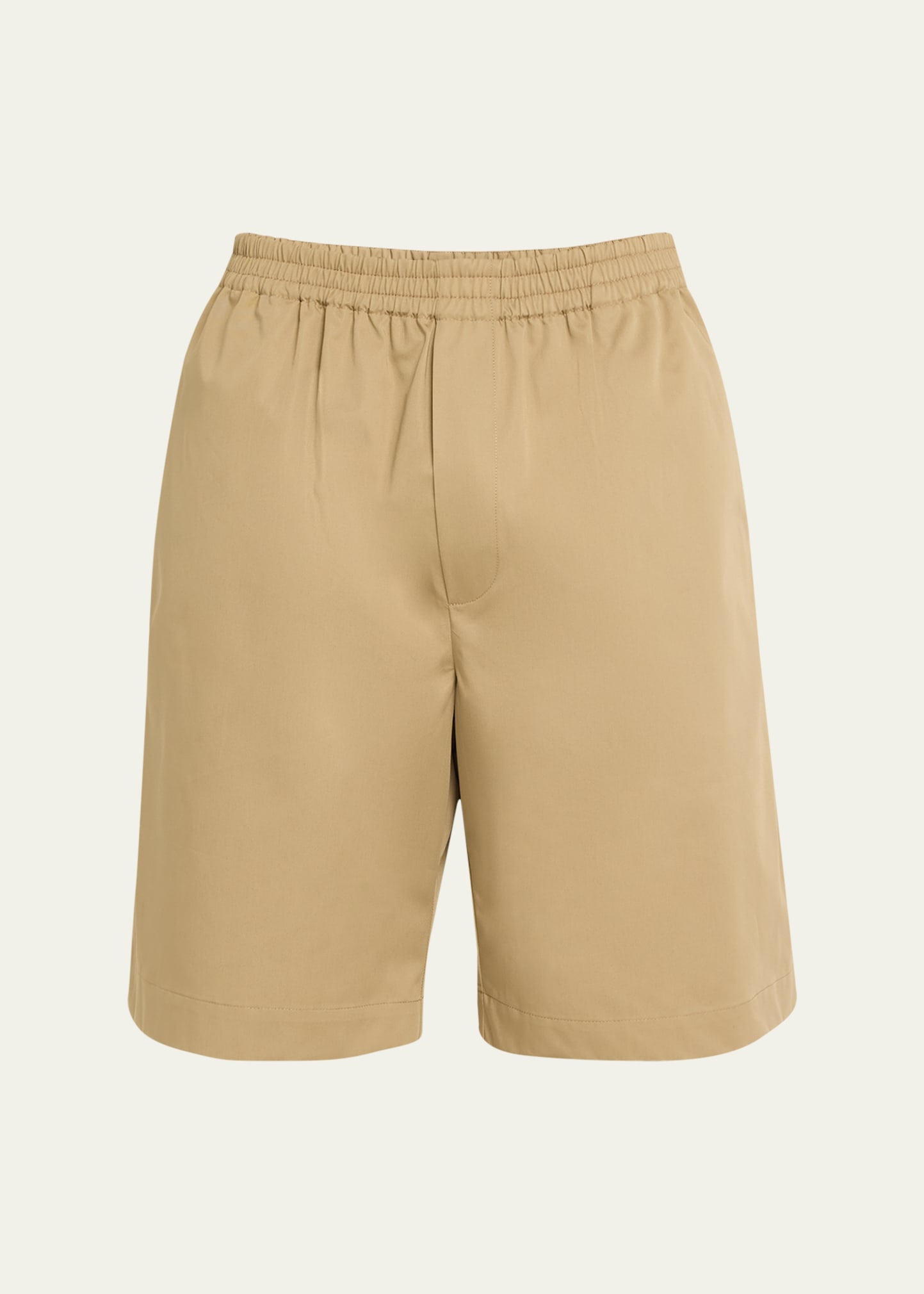 Men's Elastic-Waist Cotton Shorts
