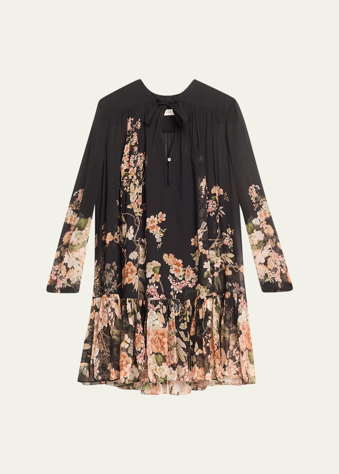 Zimmermann Natura Gathered Backless Midi Dress | Smart Closet