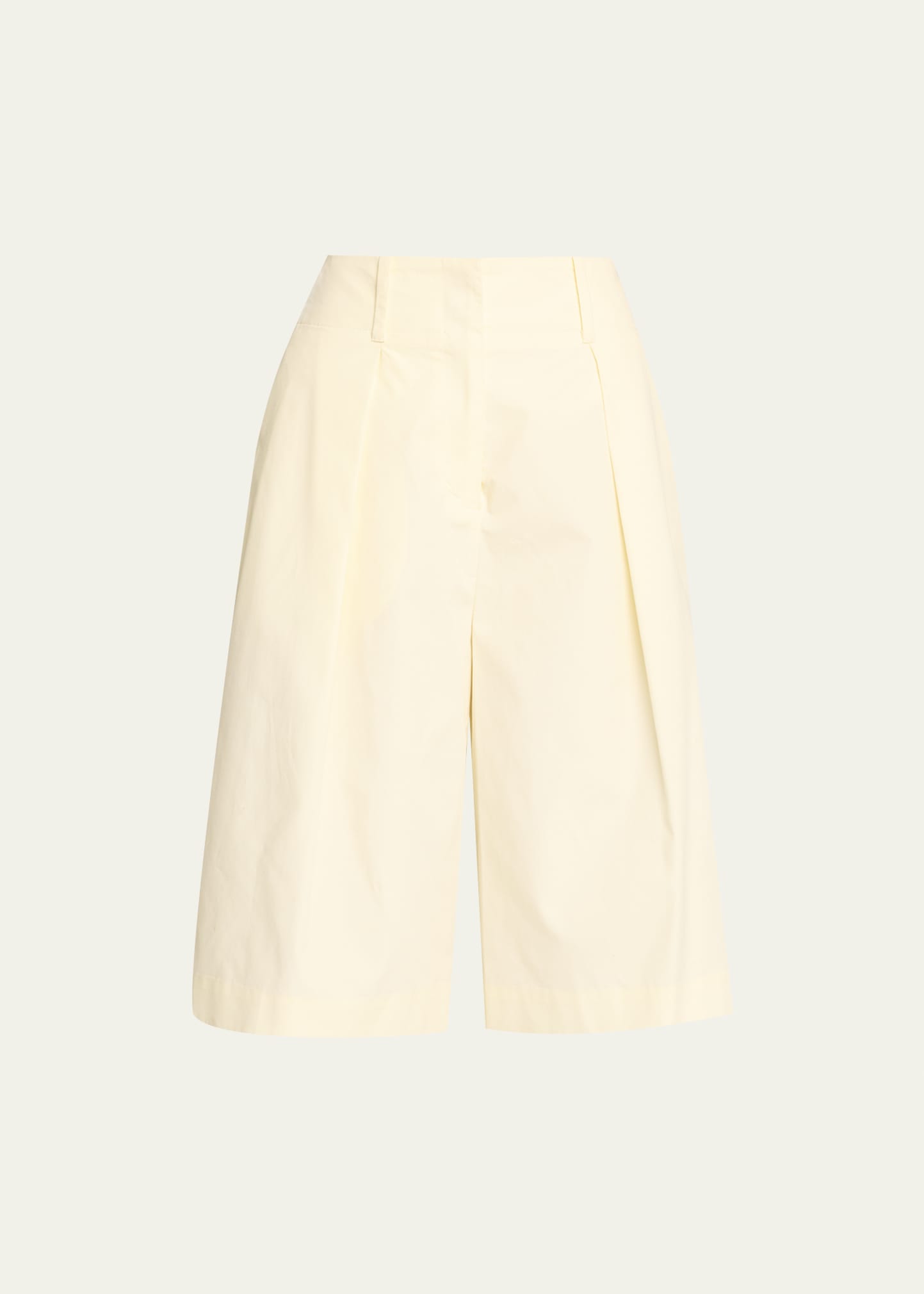 Shop Zimmermann Natura Slouchy Shorts In Lemon