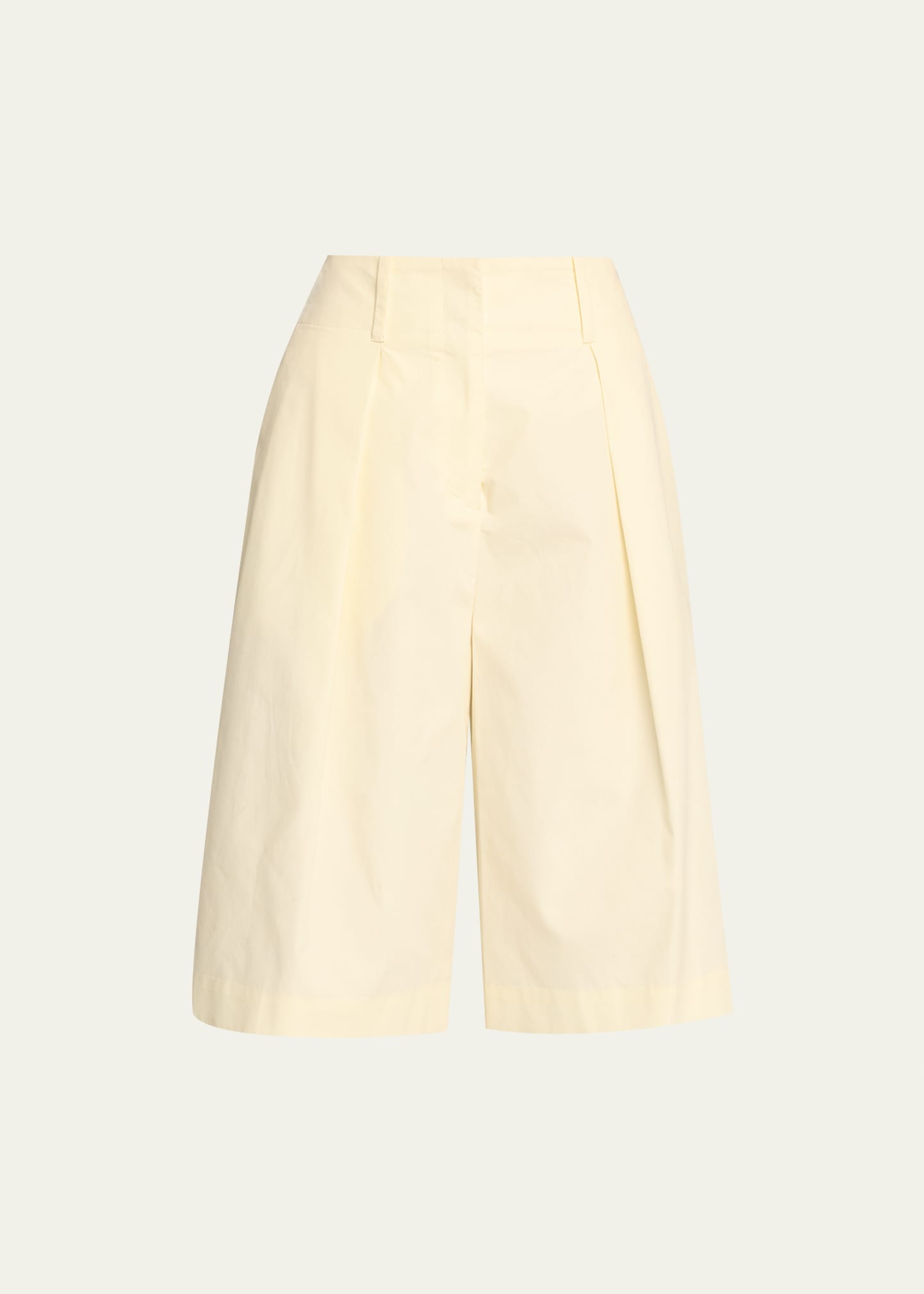 Zimmermann Natura Slouchy Shorts In Lemon