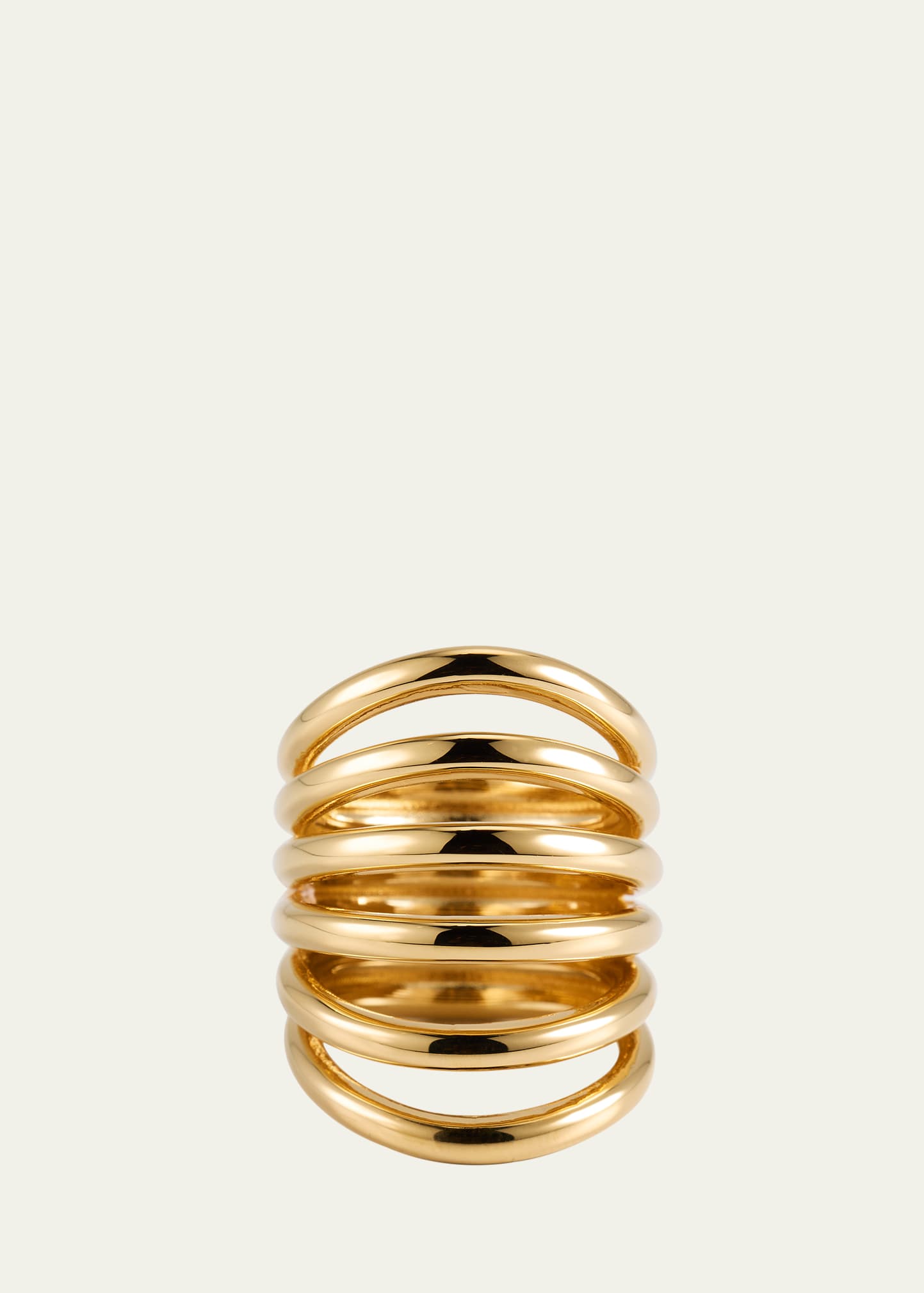 Brass Layered Multi-Ring