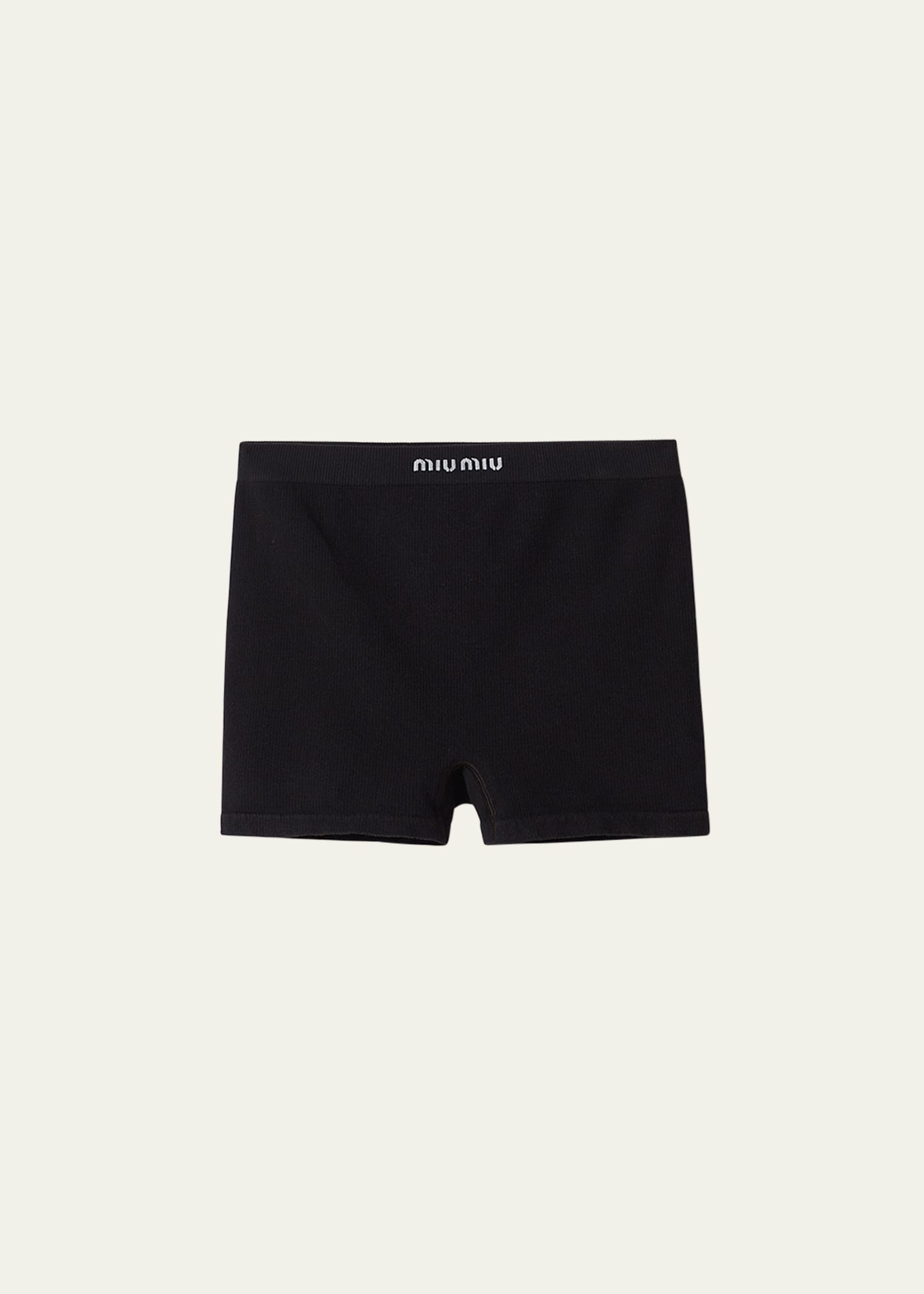 Logo-Band Seamless Fitted Boxer Briefs