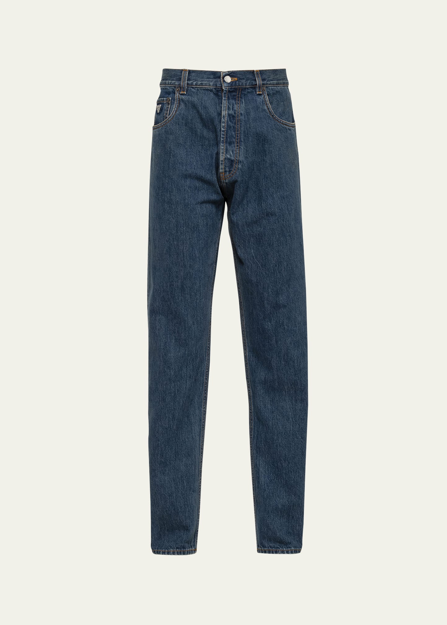 Men's Relaxed Used-Look Jeans