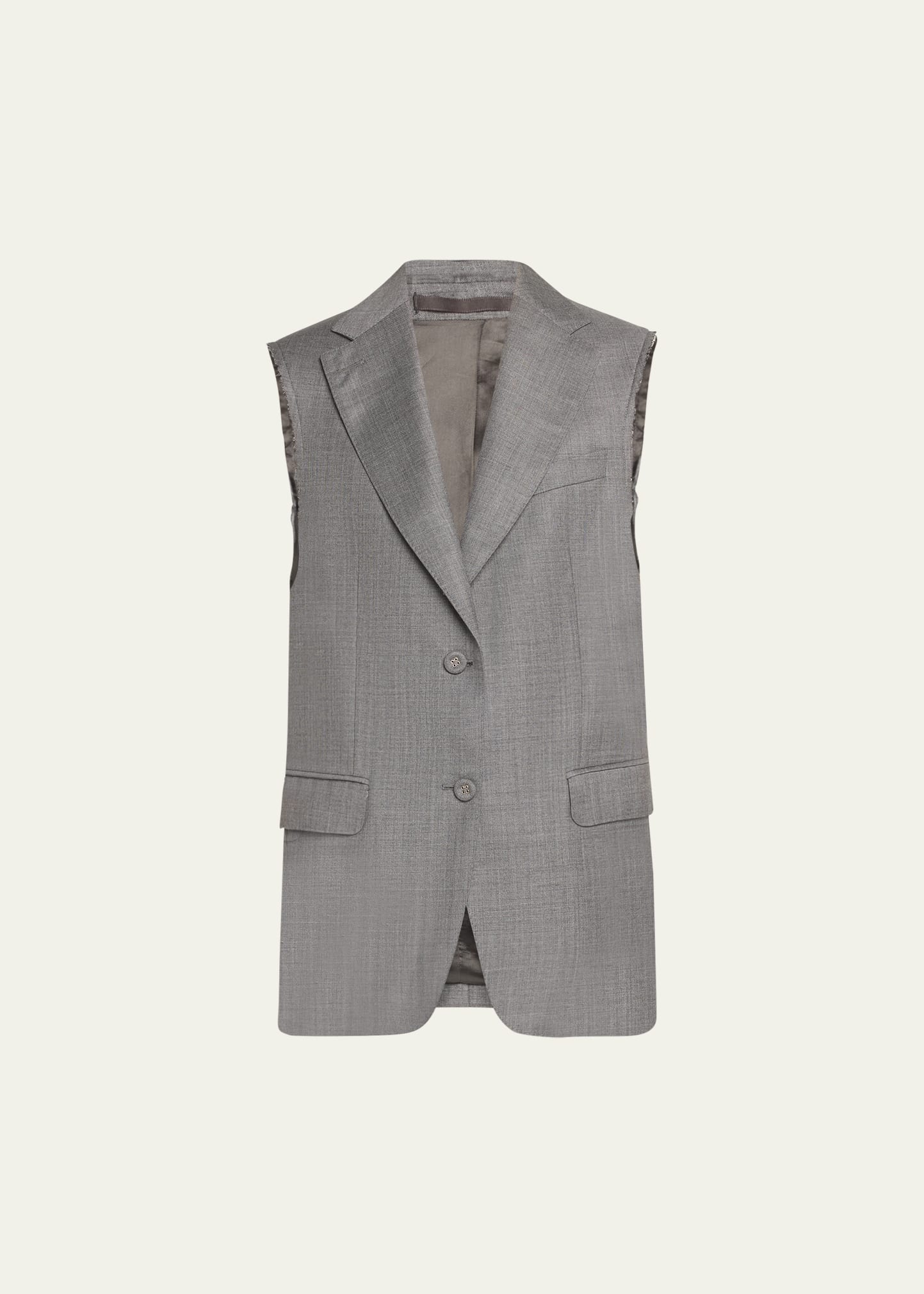 Officine Generale Ns Giovanni End On End Itl W In Mid Grey
