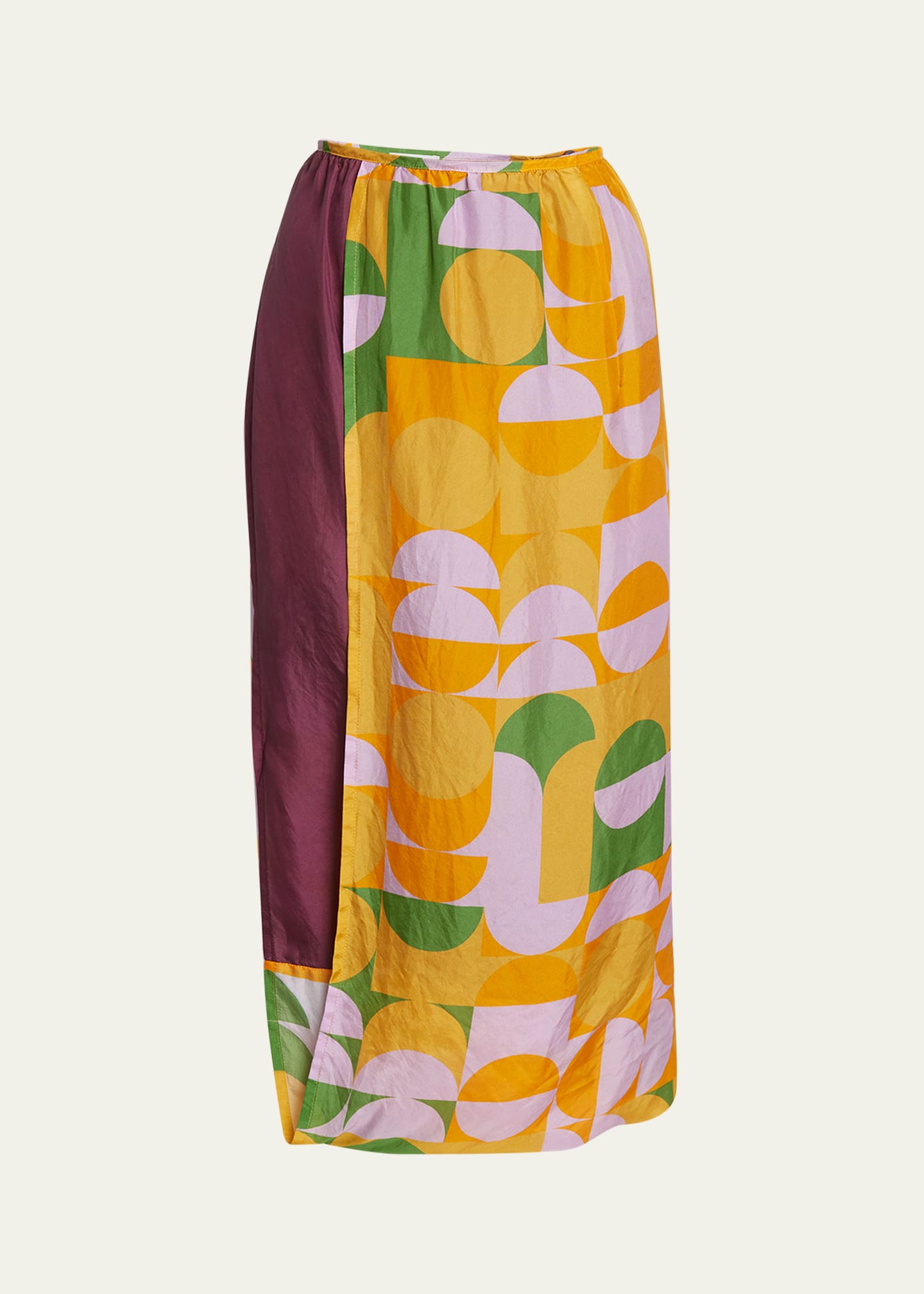 Spa Printed Midi Skirt