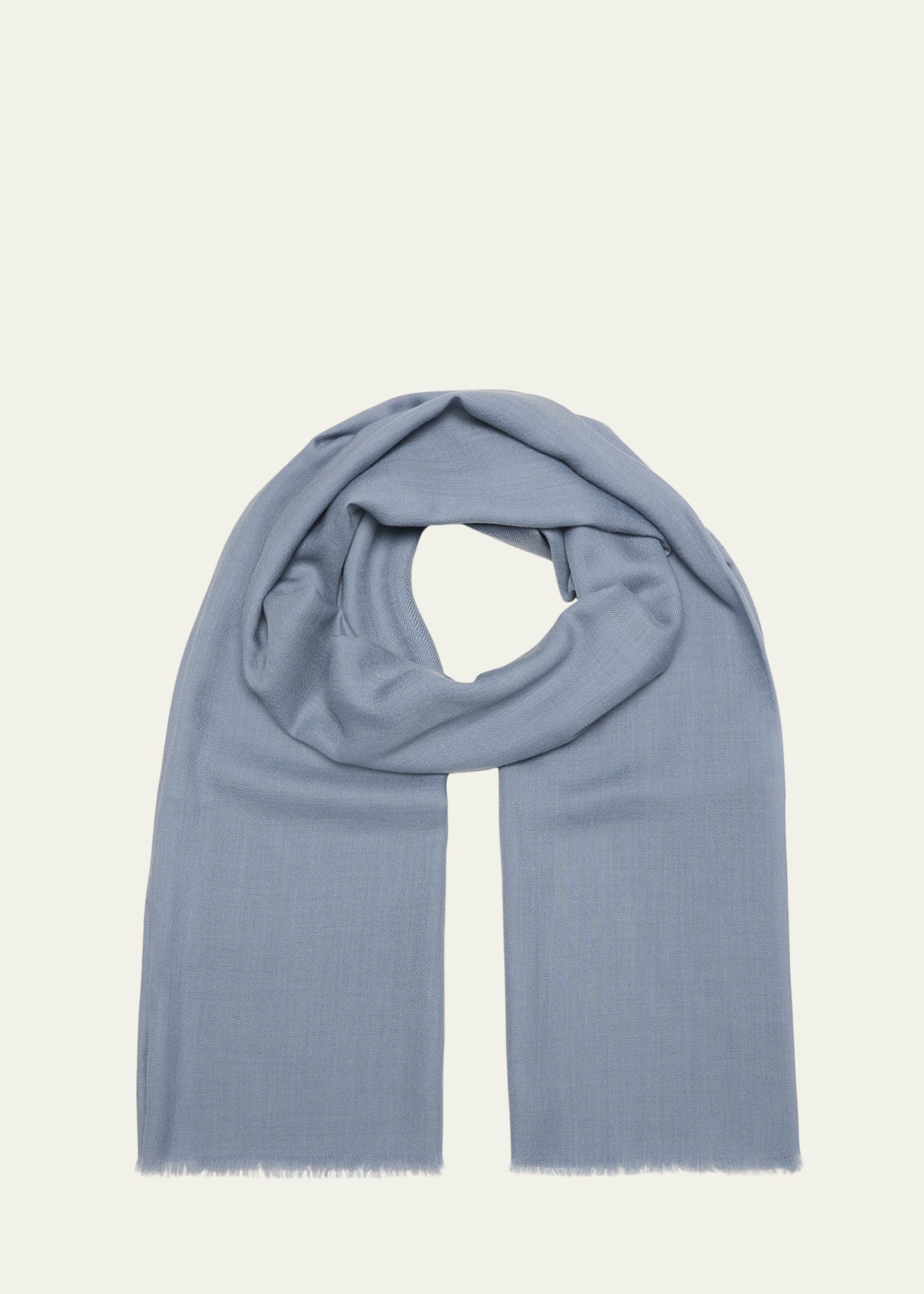 Shop Piacenza Men's Solid Cashmere Scarf In 7281 Blue
