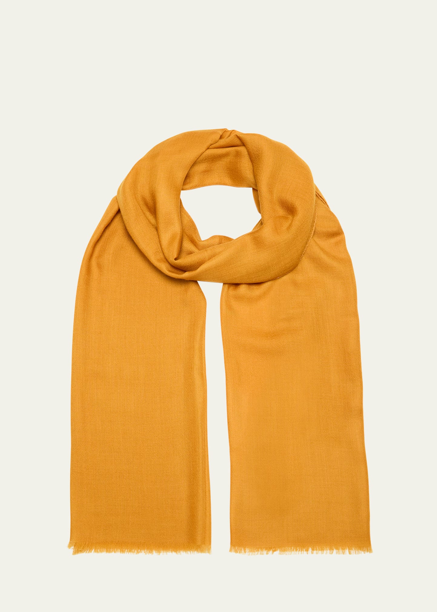 Shop Piacenza Men's Solid Cashmere Scarf In 2610 Gold