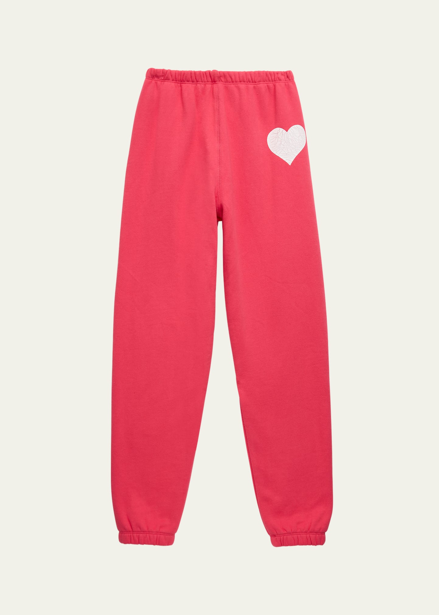 Girl's Shane Heart Graphic Sweatpants, Size S-XL