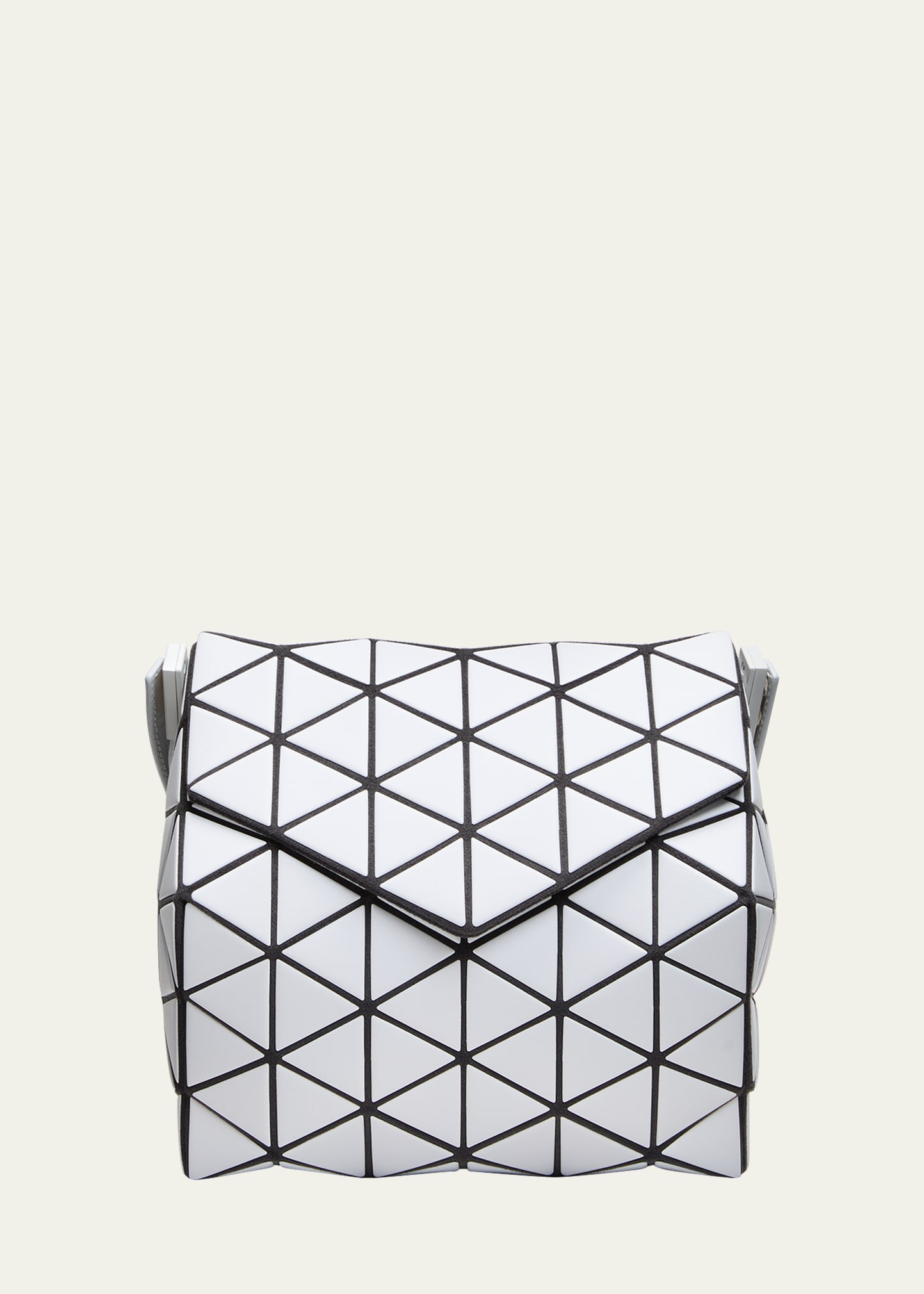 Bao Bao Issey Miyake Torsos Geo Shoulder Bag In Gray