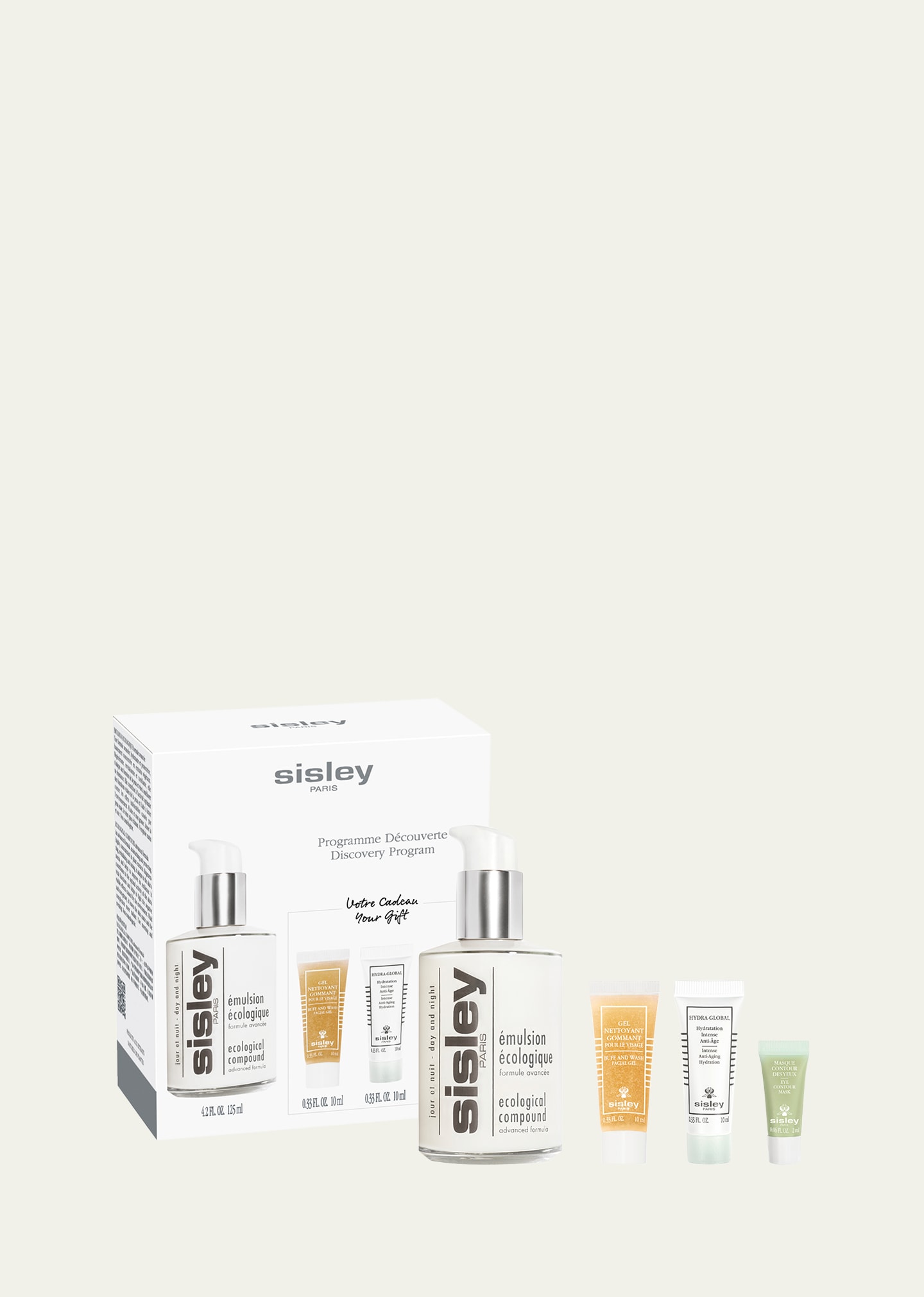 Sisley Paris Ecological Compound Advanced Formula Discovery Program In White
