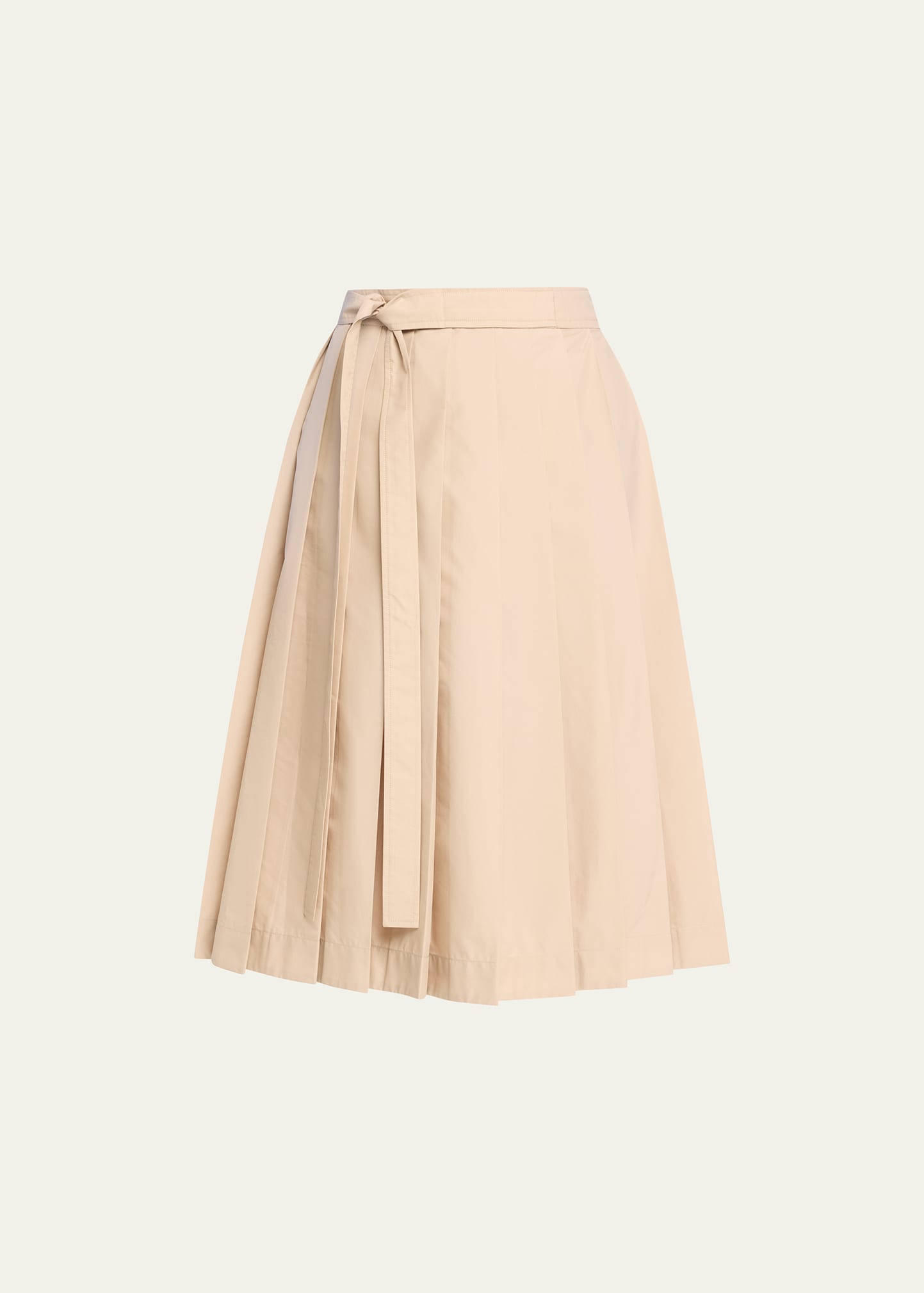 3.1 Phillip Lim / フィリップ リム Pleated Utlity Skirt With Belt In Khaki