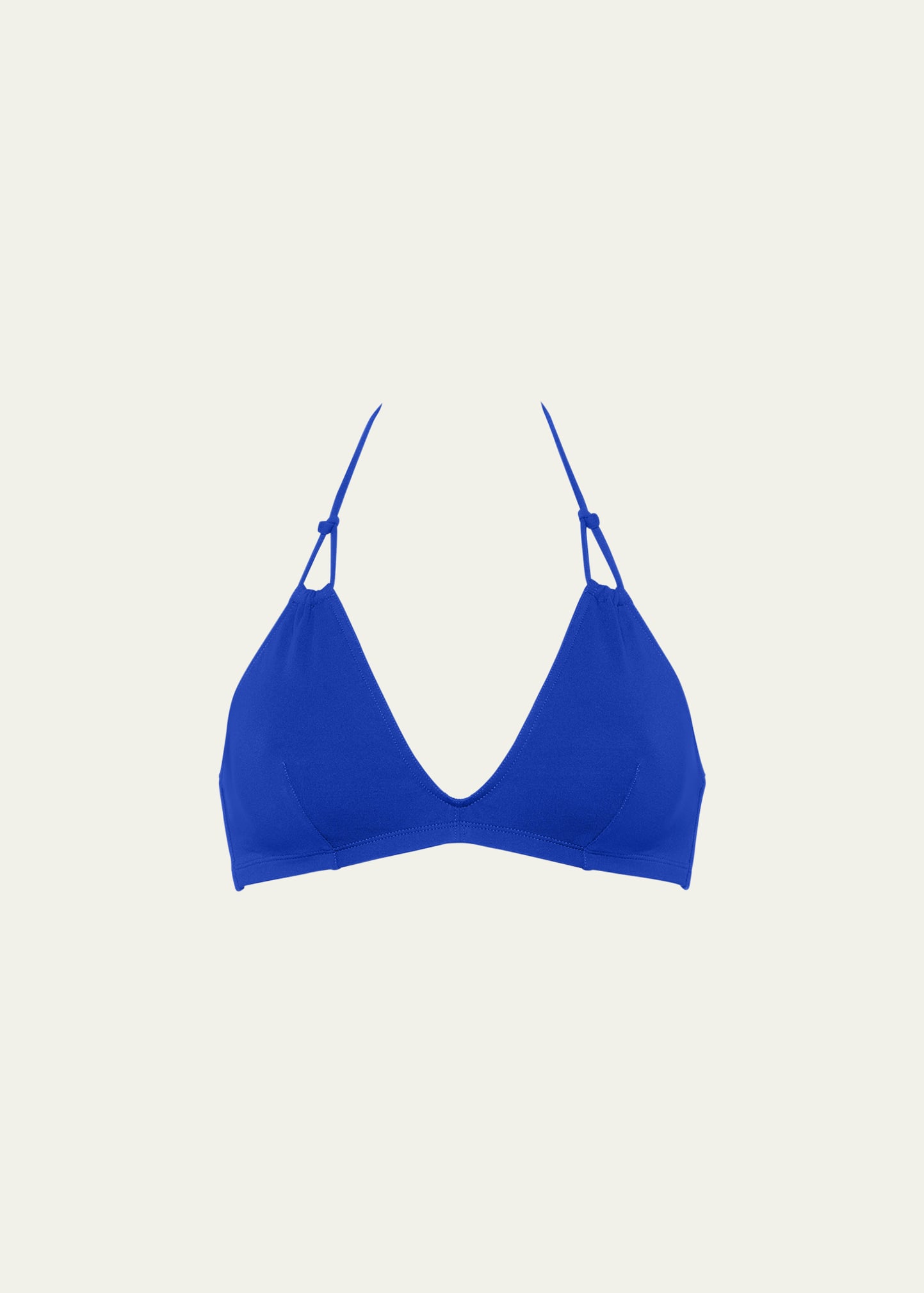 Eres Women's Remix Triangle Bikini Top In Indigo