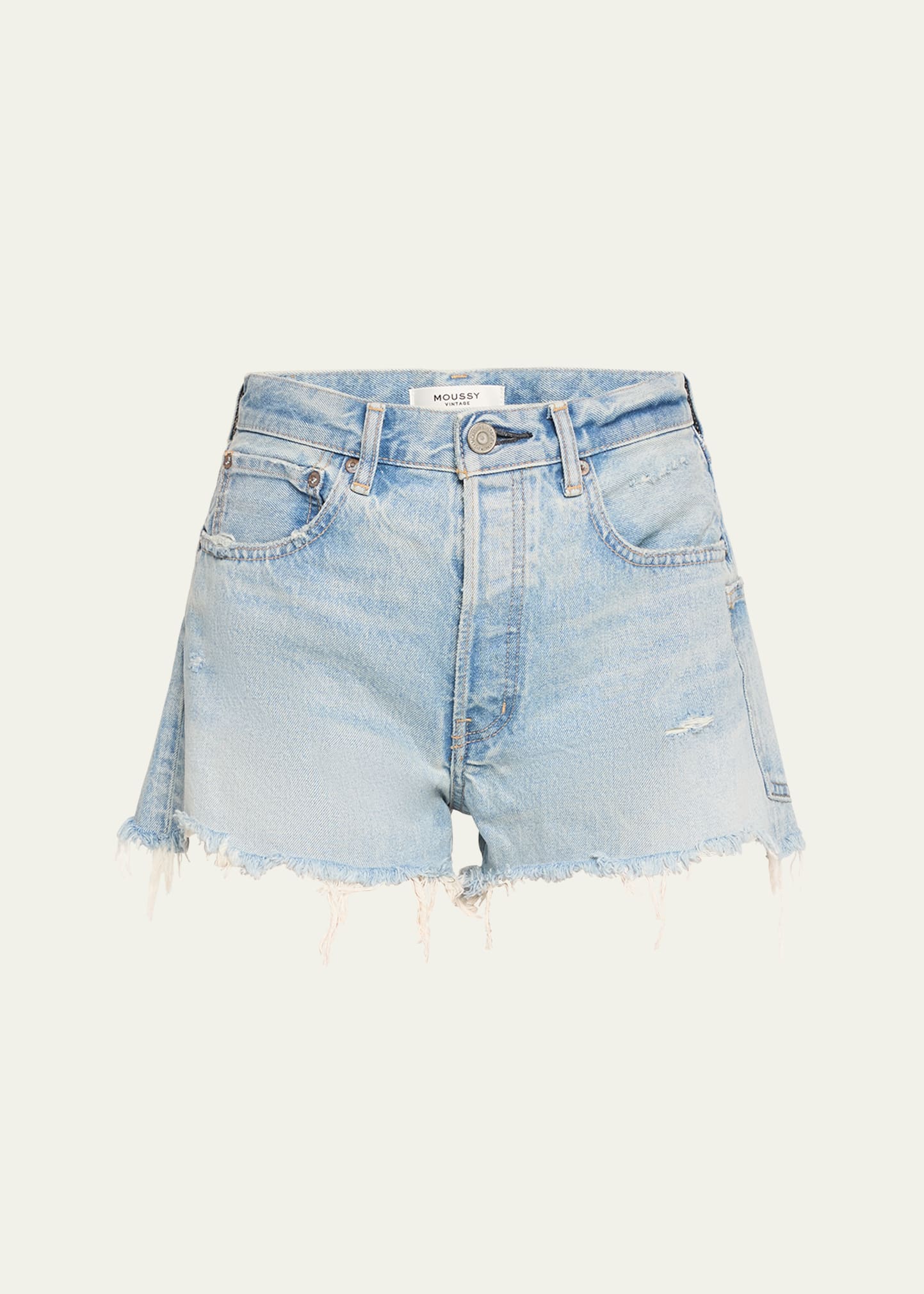 Mckendree Distressed Denim Shorts