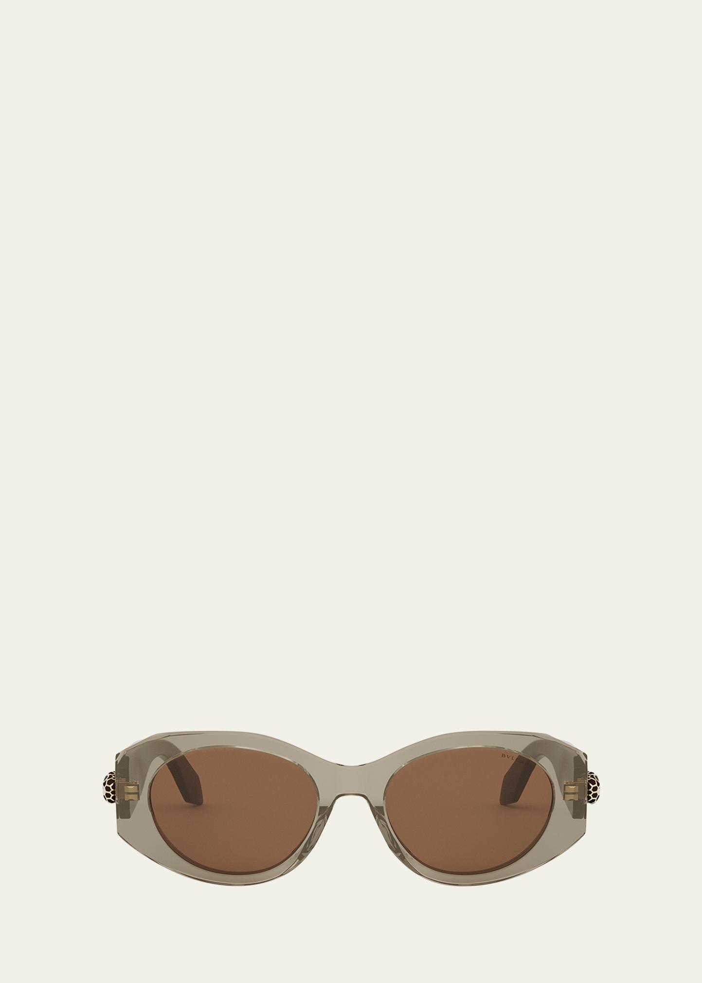 Serpenti Oval Sunglasses