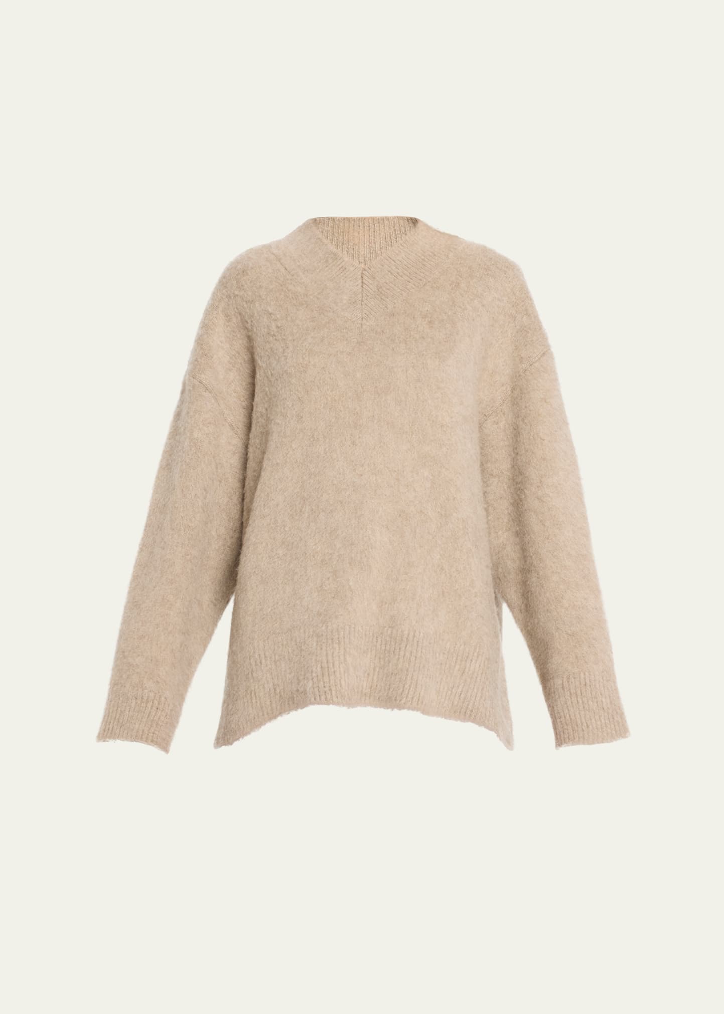 Shop The Row Fayette Cashmere Sweater In Taupe