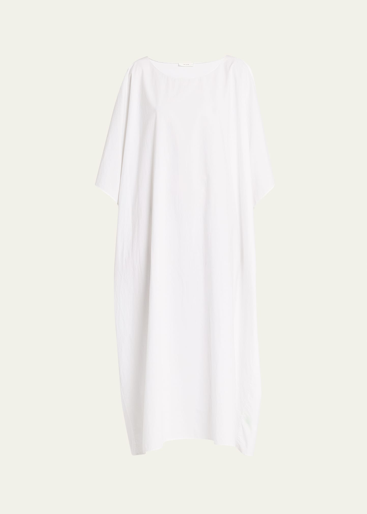Shop The Row Isora Oversize Maxi Dress In Off White